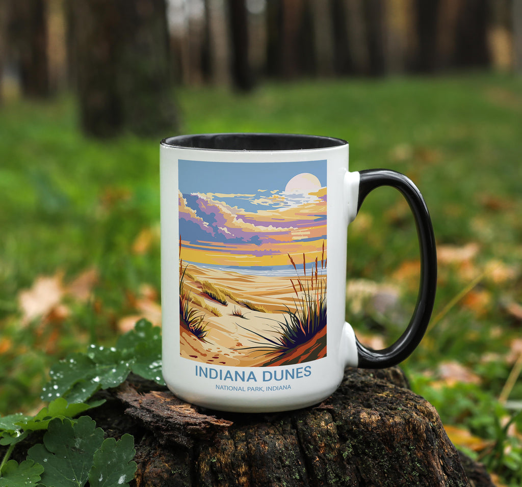 Indiana Dunes - Indiana - US National Park Tourism Mug