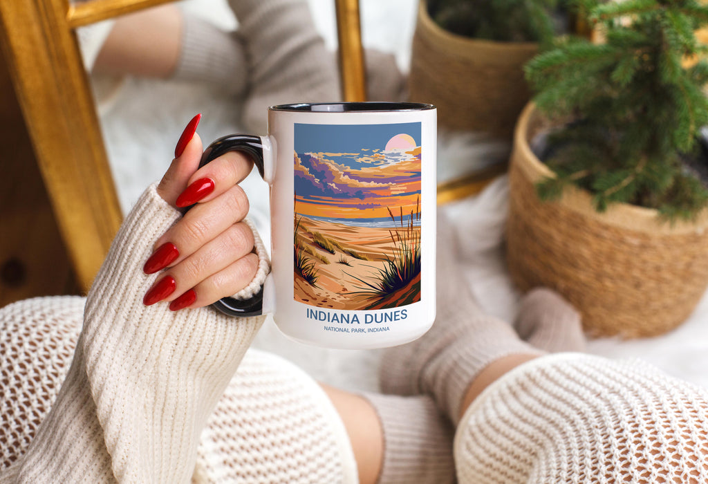Indiana Dunes - Indiana - US National Park Tourism Mug