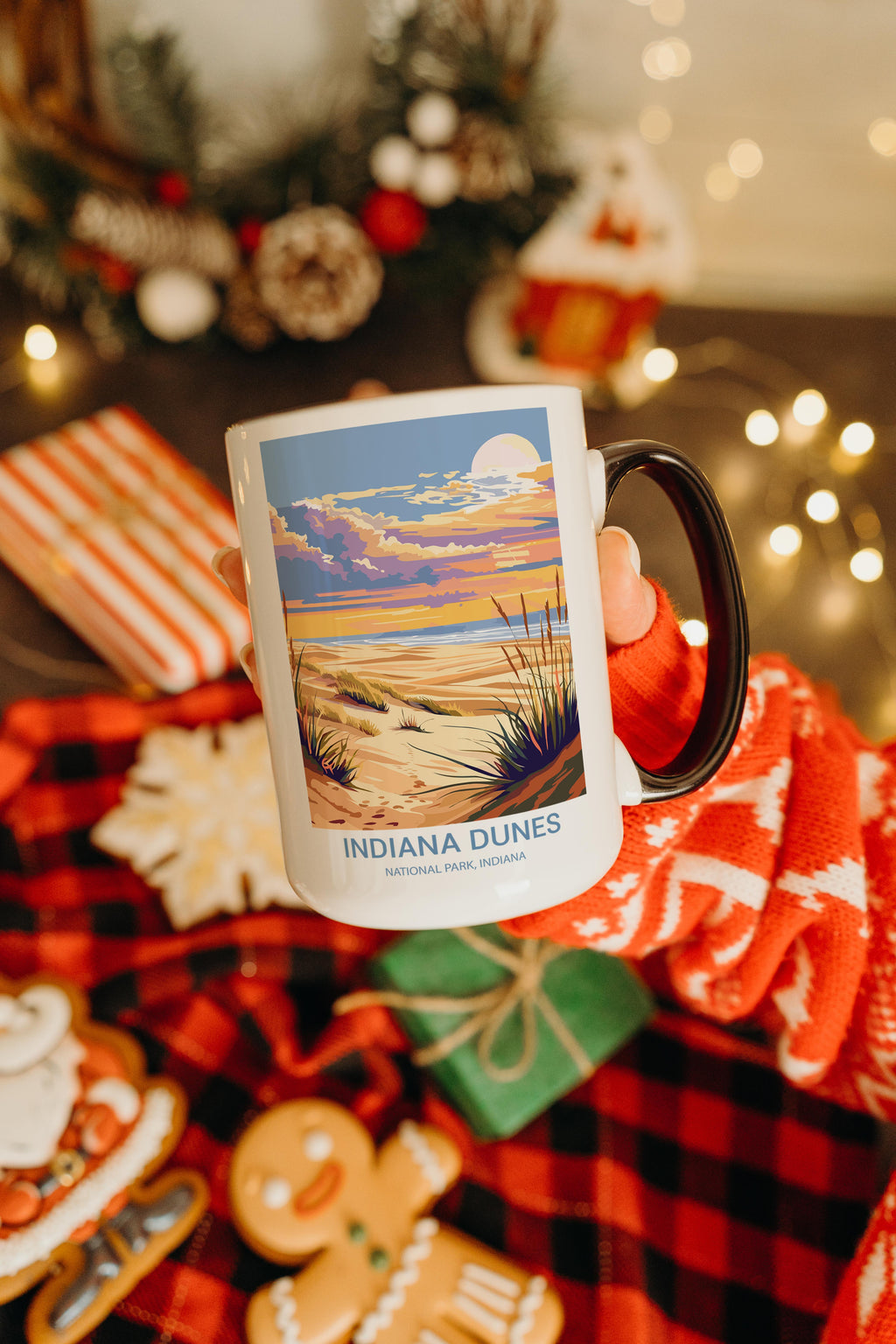 Indiana Dunes - Indiana - US National Park Tourism Mug