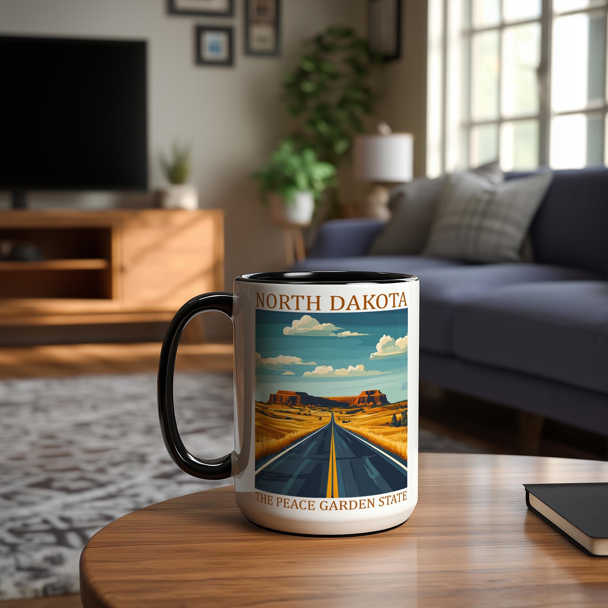 North-Dakota - US State Pride Mug