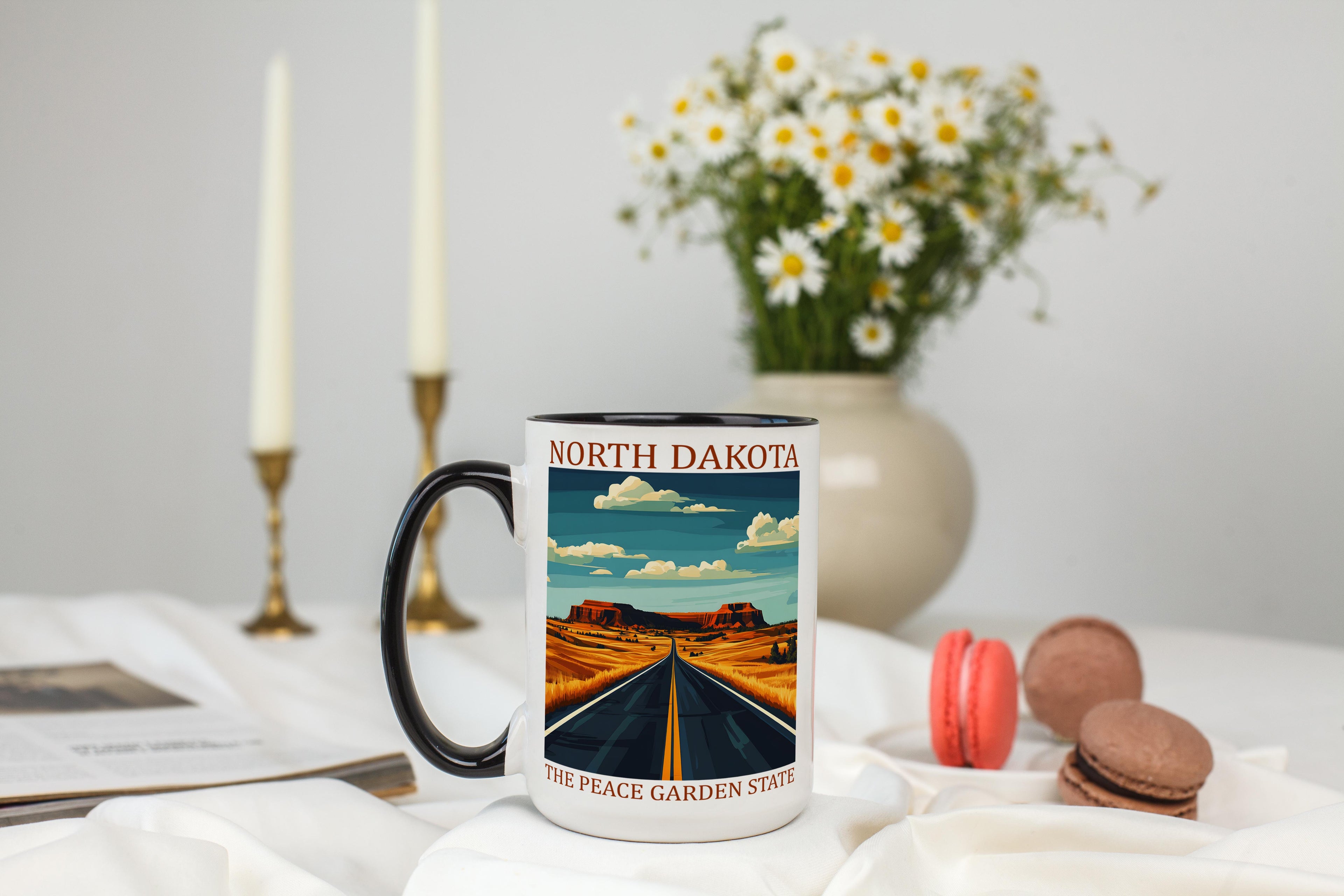 North-Dakota - US State Pride Mug