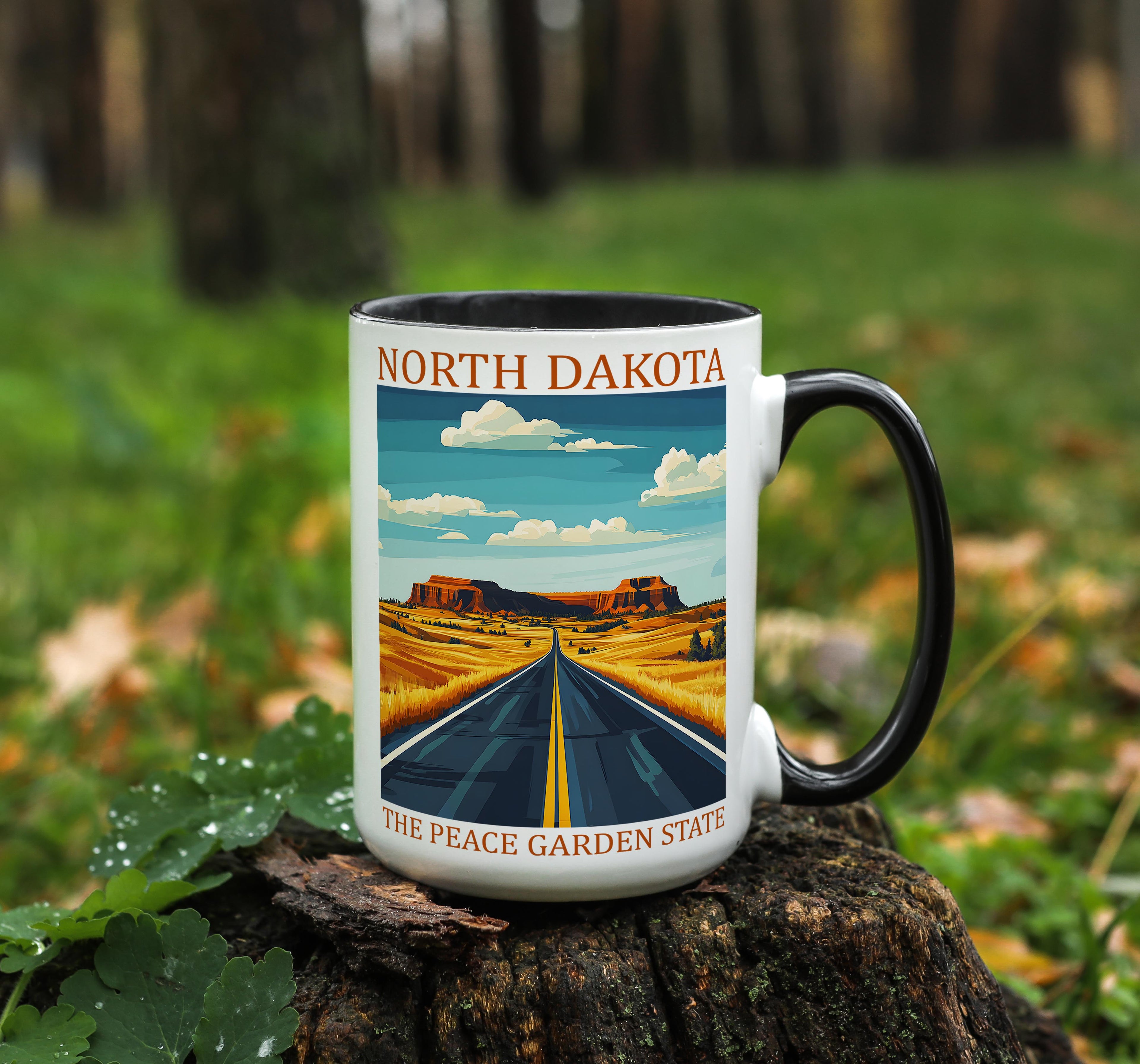North-Dakota - US State Pride Mug