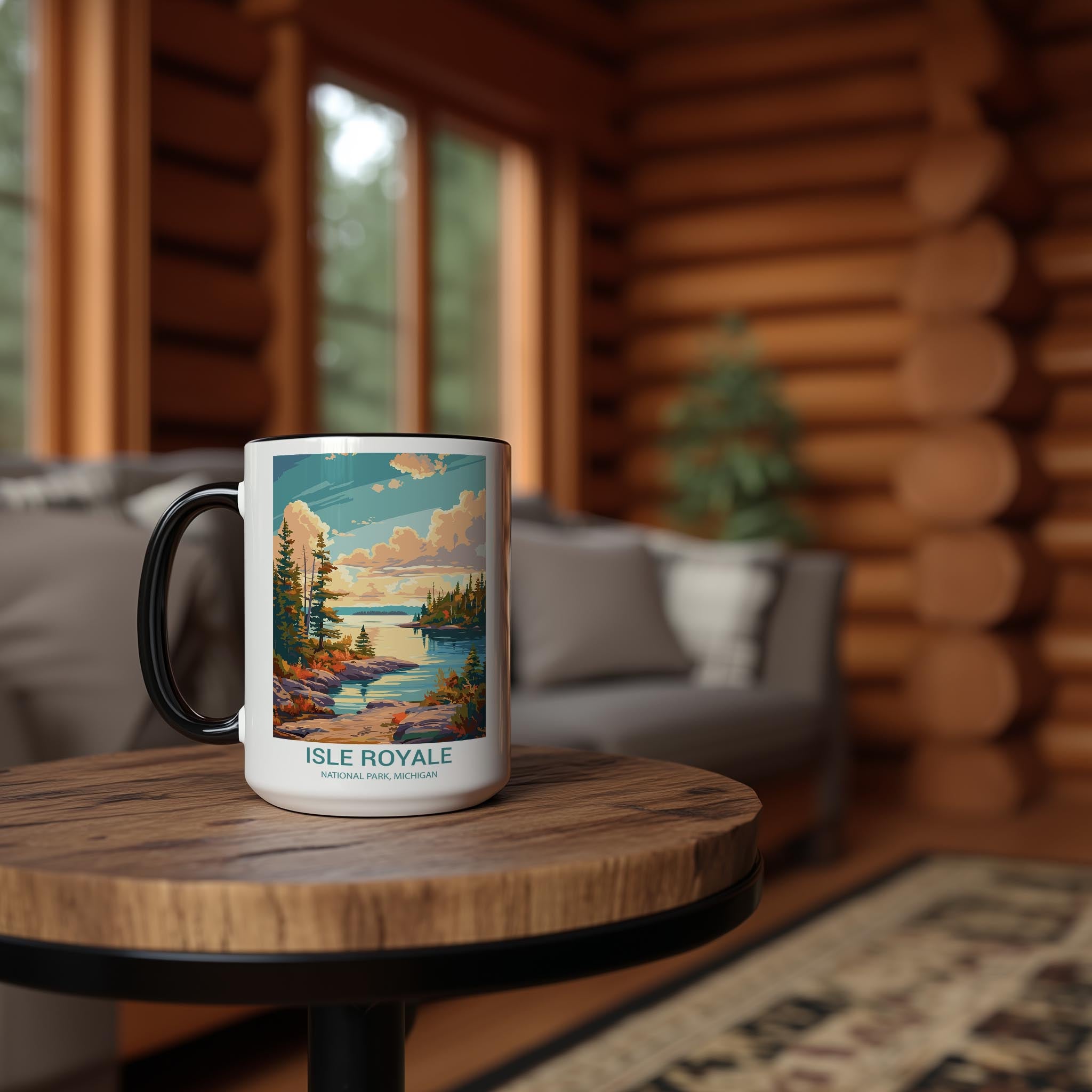 Isle Royale - Michigan - US National Park Tourism Mug