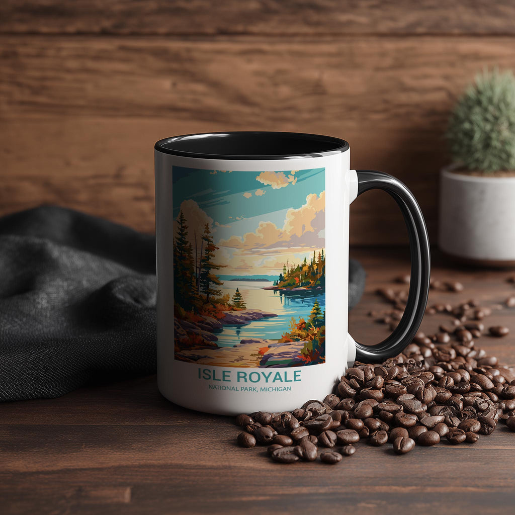 Isle Royale - Michigan - US National Park Tourism Mug