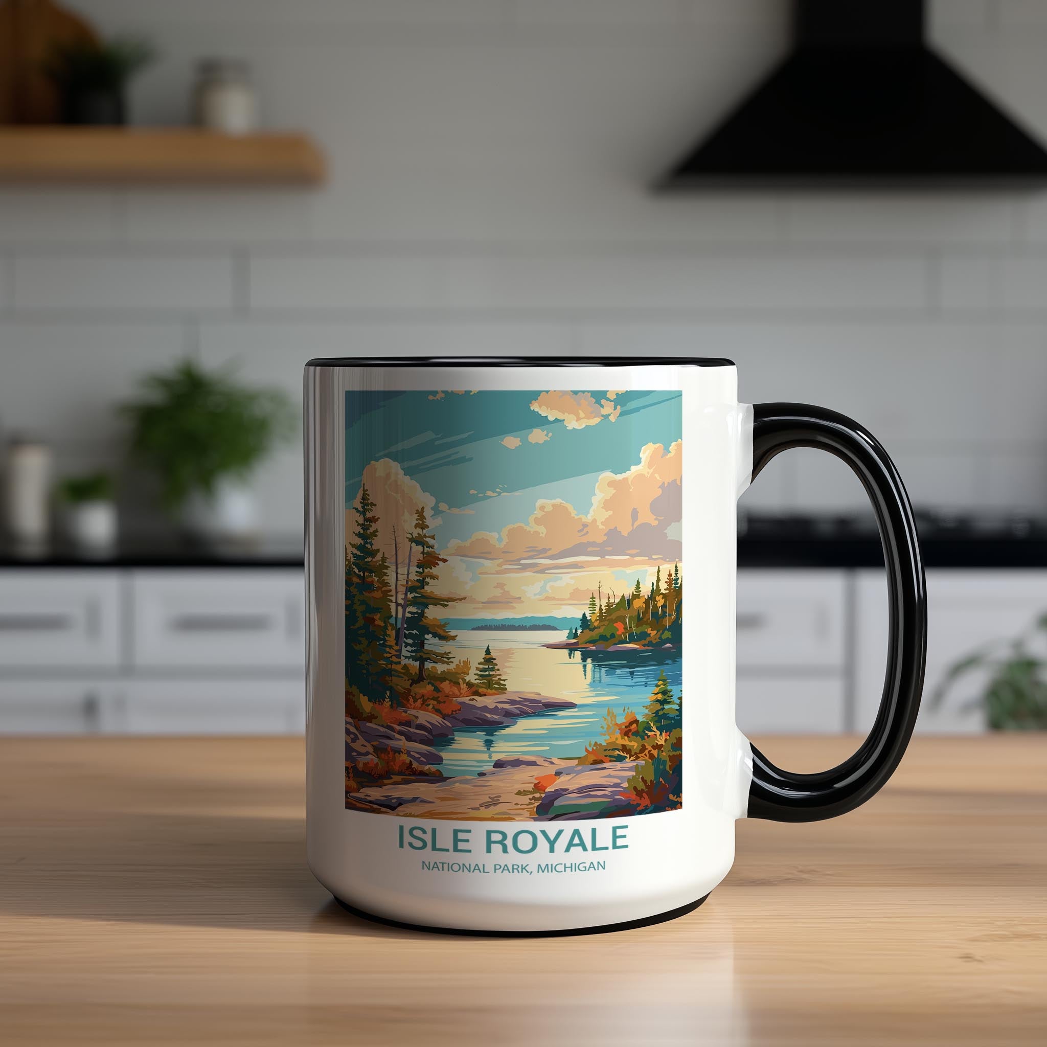 Isle Royale - Michigan - US National Park Tourism Mug