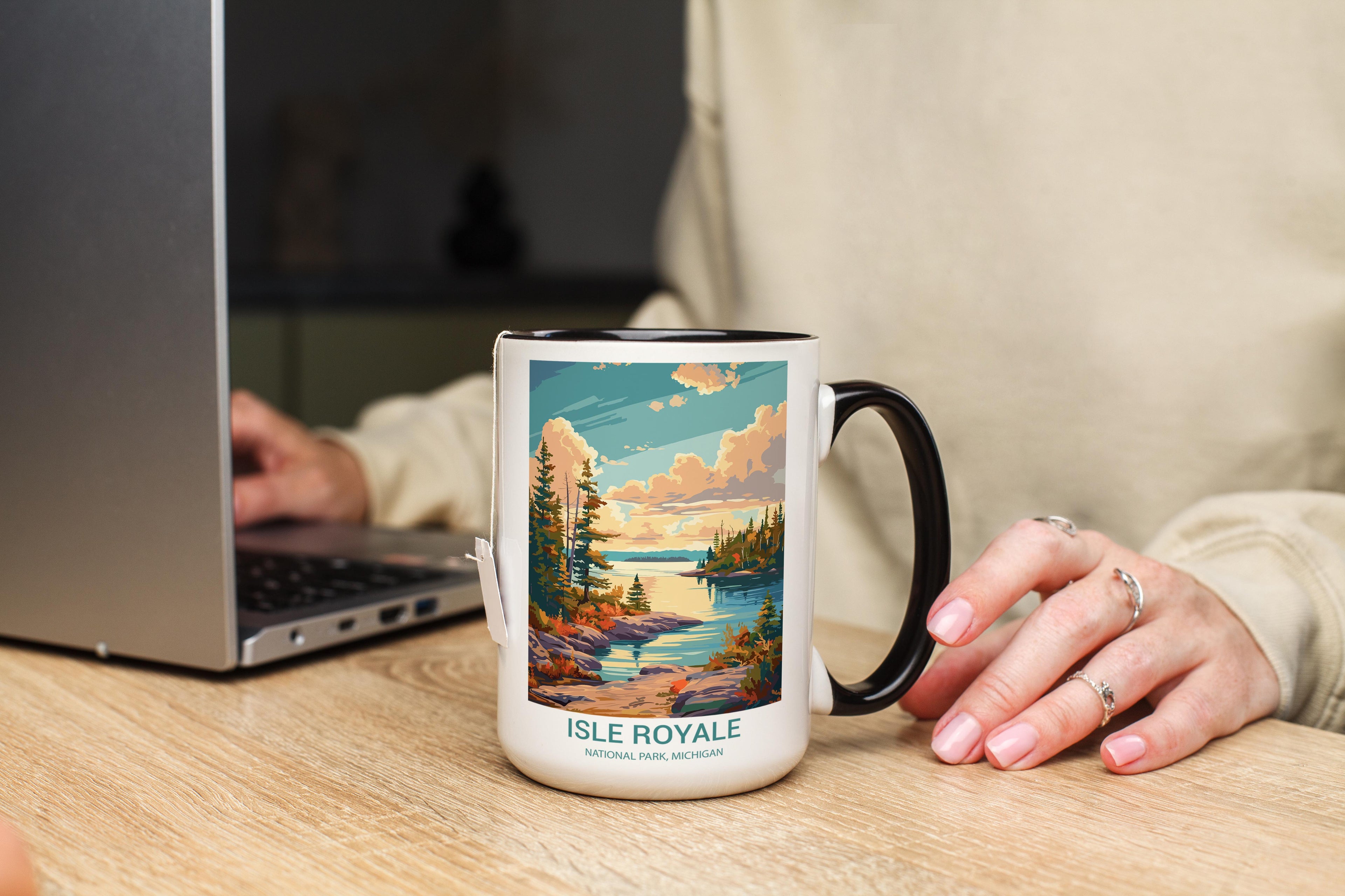 Isle Royale - Michigan - US National Park Tourism Mug