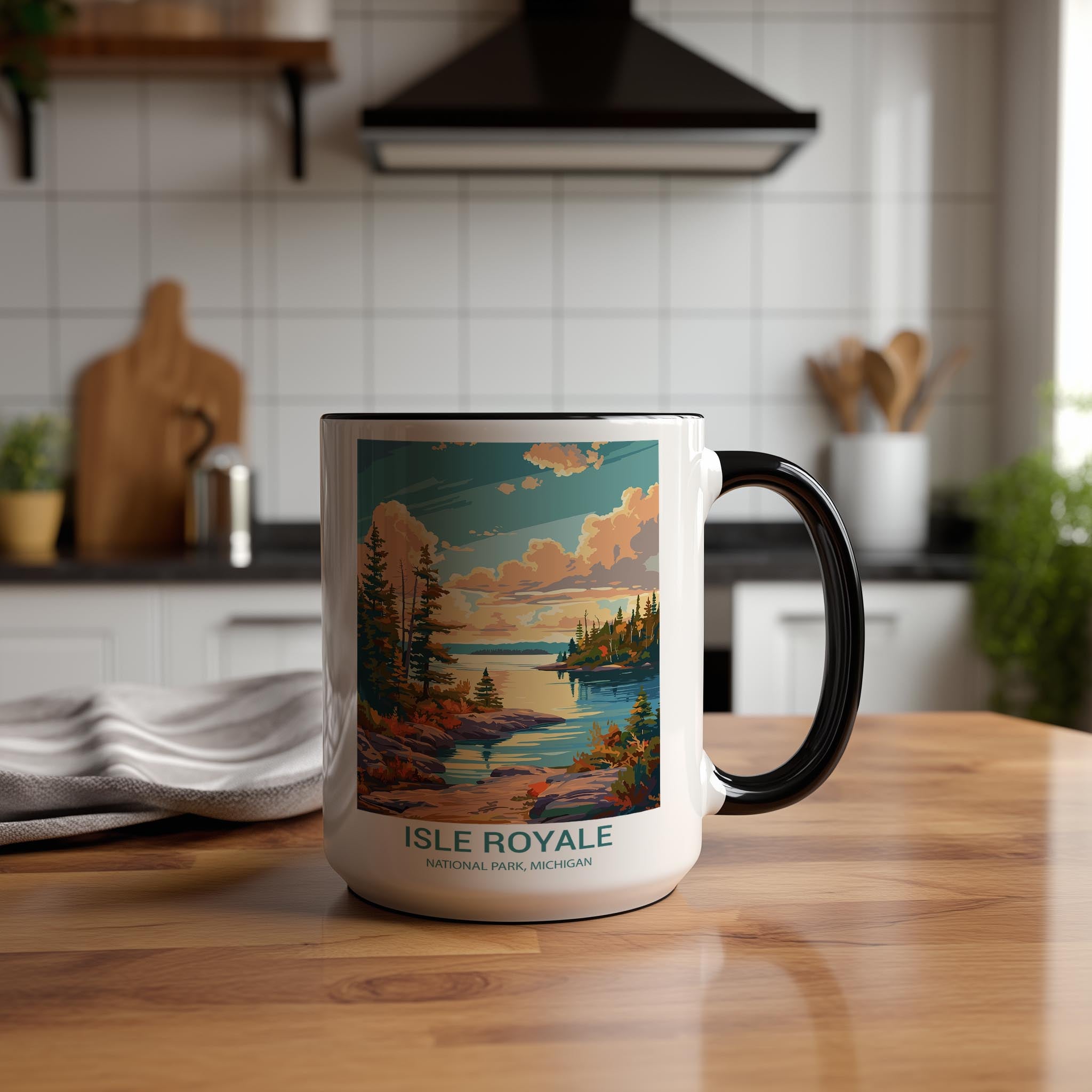 Isle Royale - Michigan - US National Park Tourism Mug
