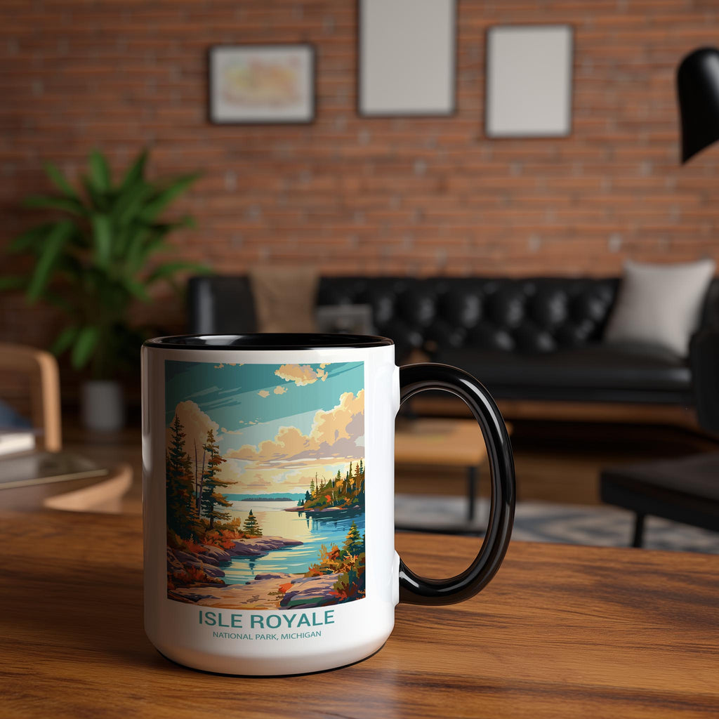 Isle Royale - Michigan - US National Park Tourism Mug