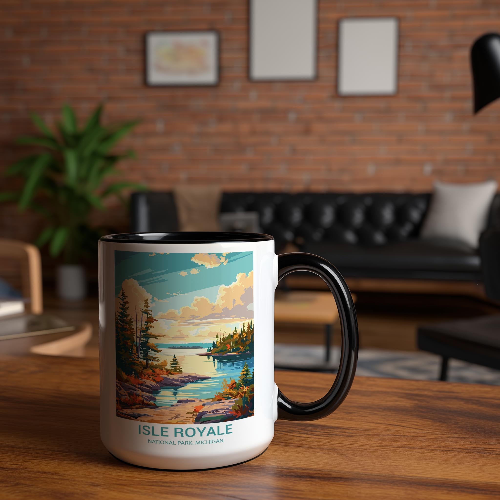 Isle Royale - Michigan - US National Park Tourism Mug