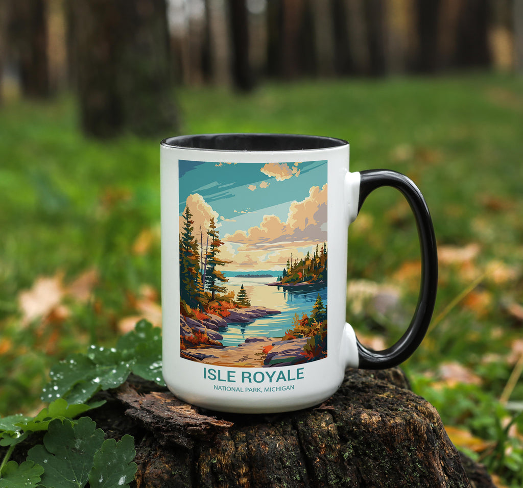 Isle Royale - Michigan - US National Park Tourism Mug