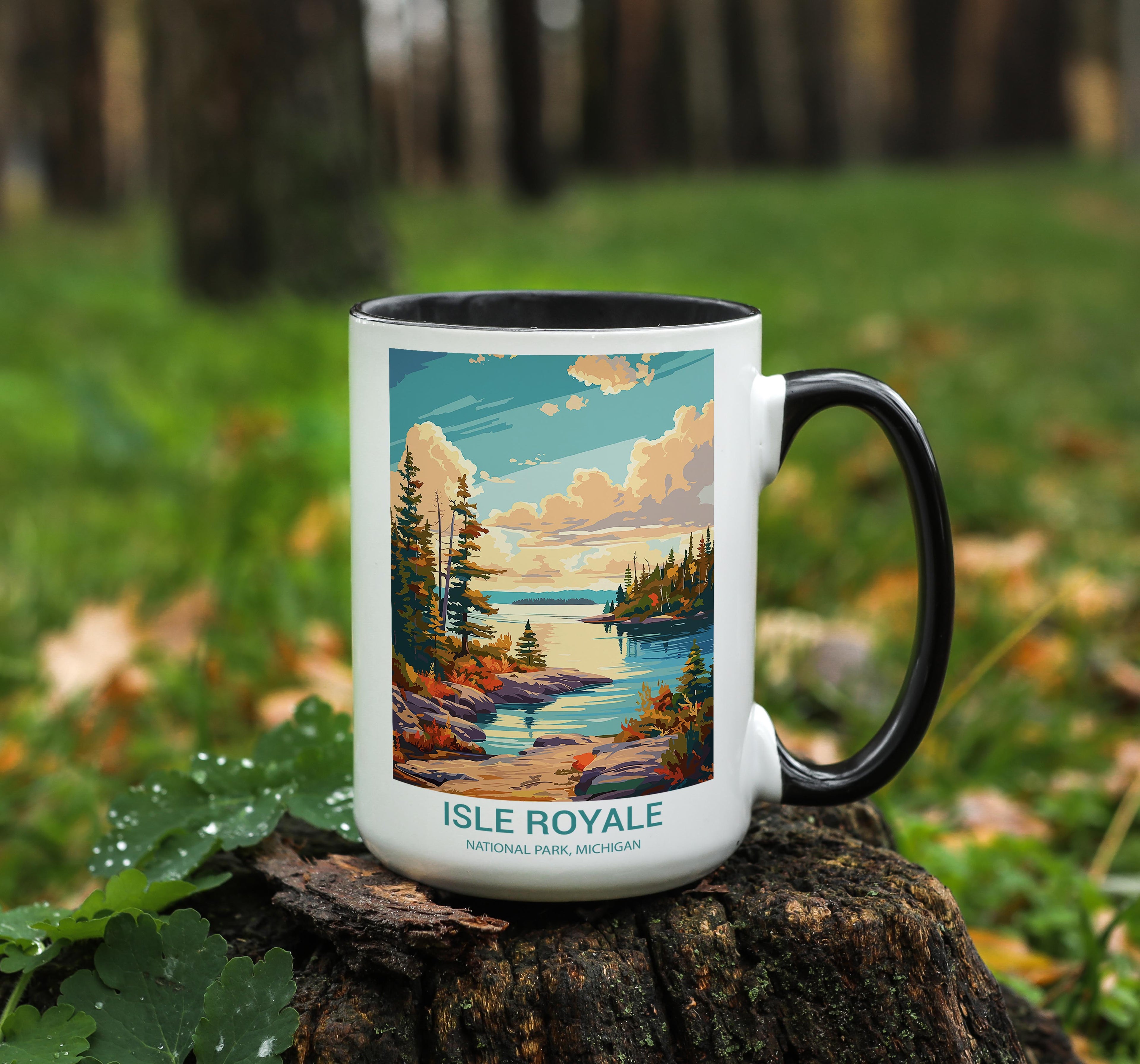 Isle Royale - Michigan - US National Park Tourism Mug