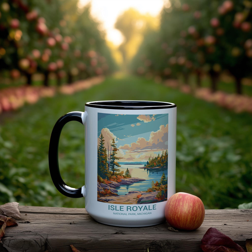 Isle Royale - Michigan - US National Park Tourism Mug