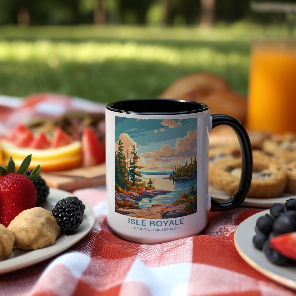 Isle Royale - Michigan - US National Park Tourism Mug