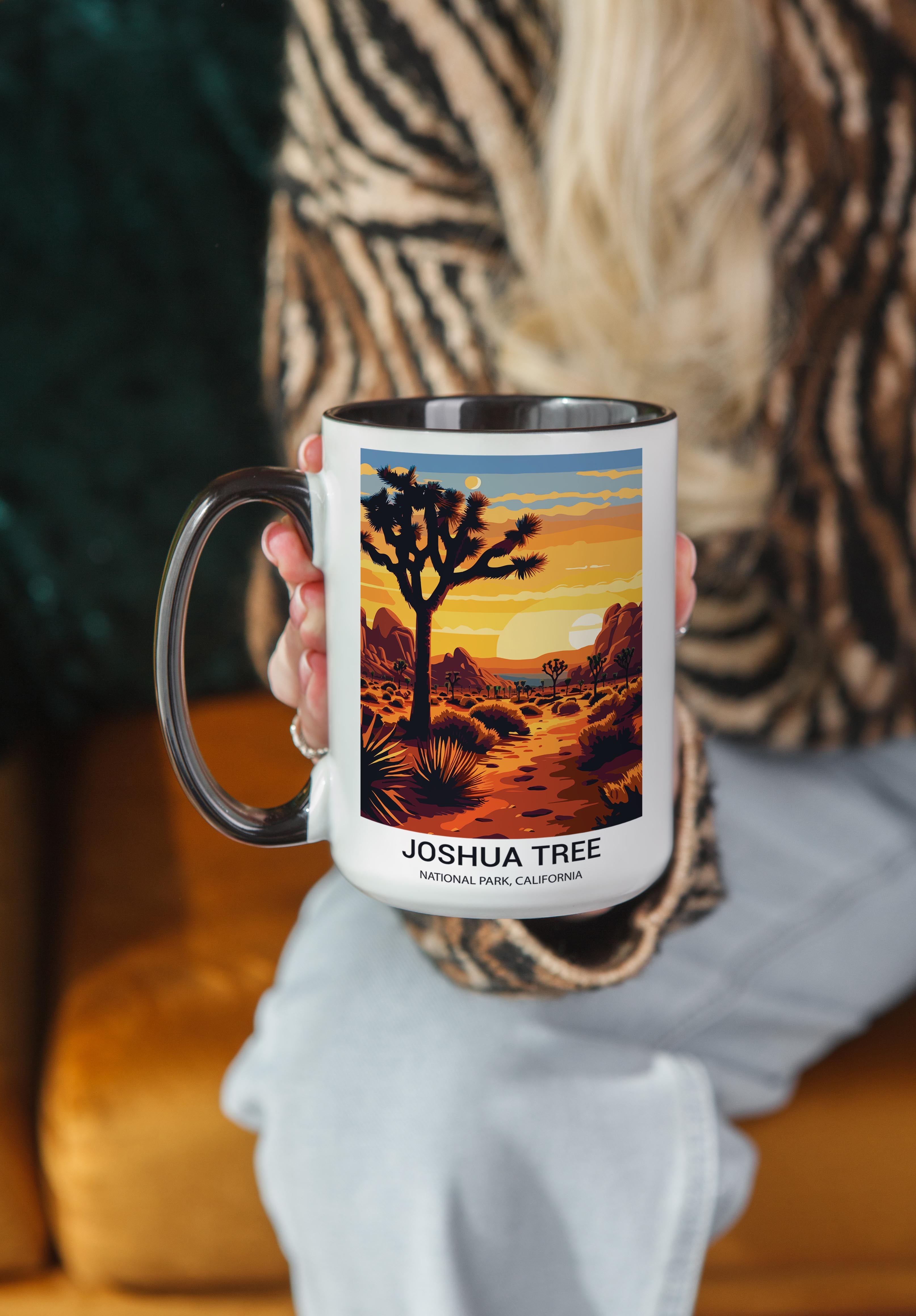 Joshua Tree - California - US National Park Tourism Mug