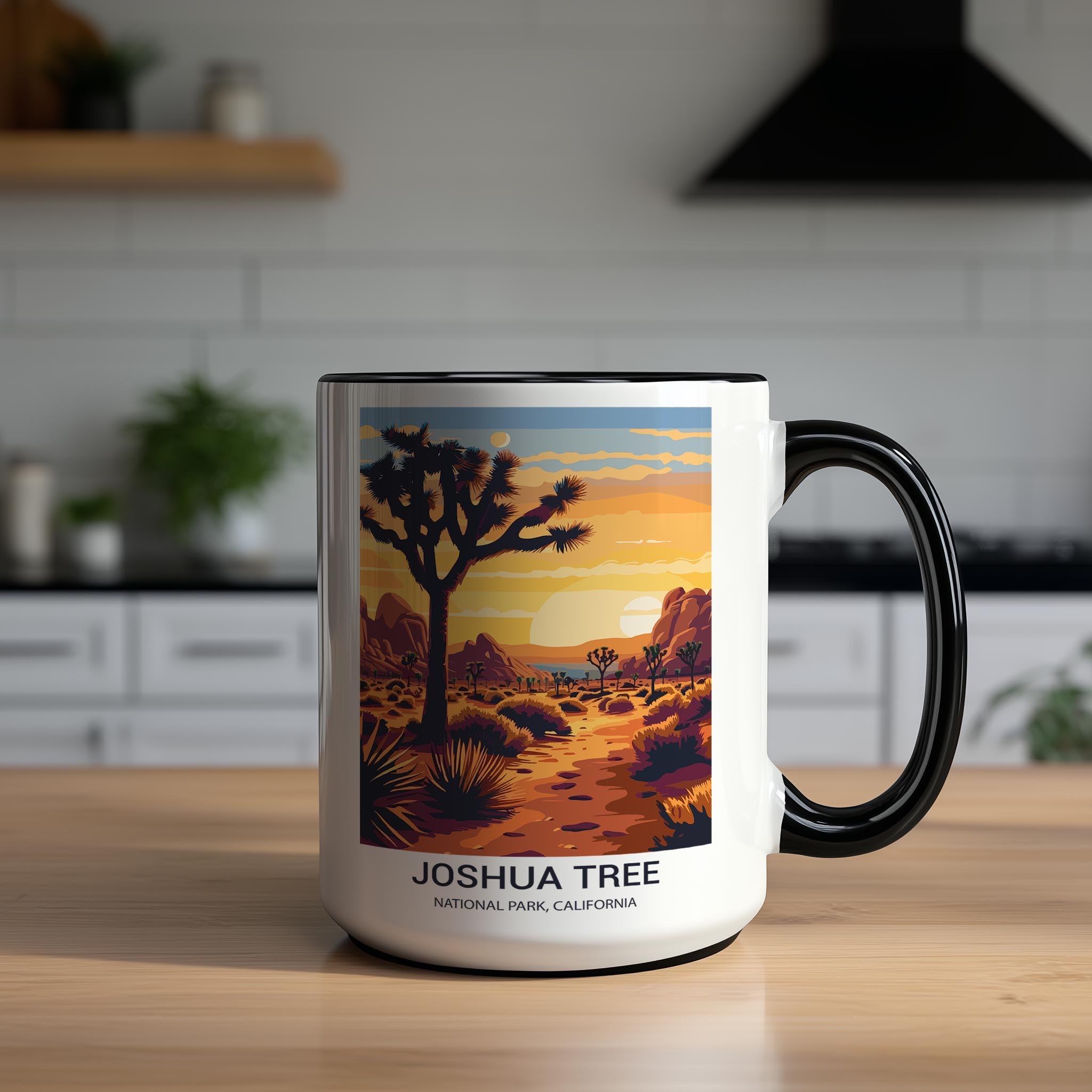 Joshua Tree - California - US National Park Tourism Mug
