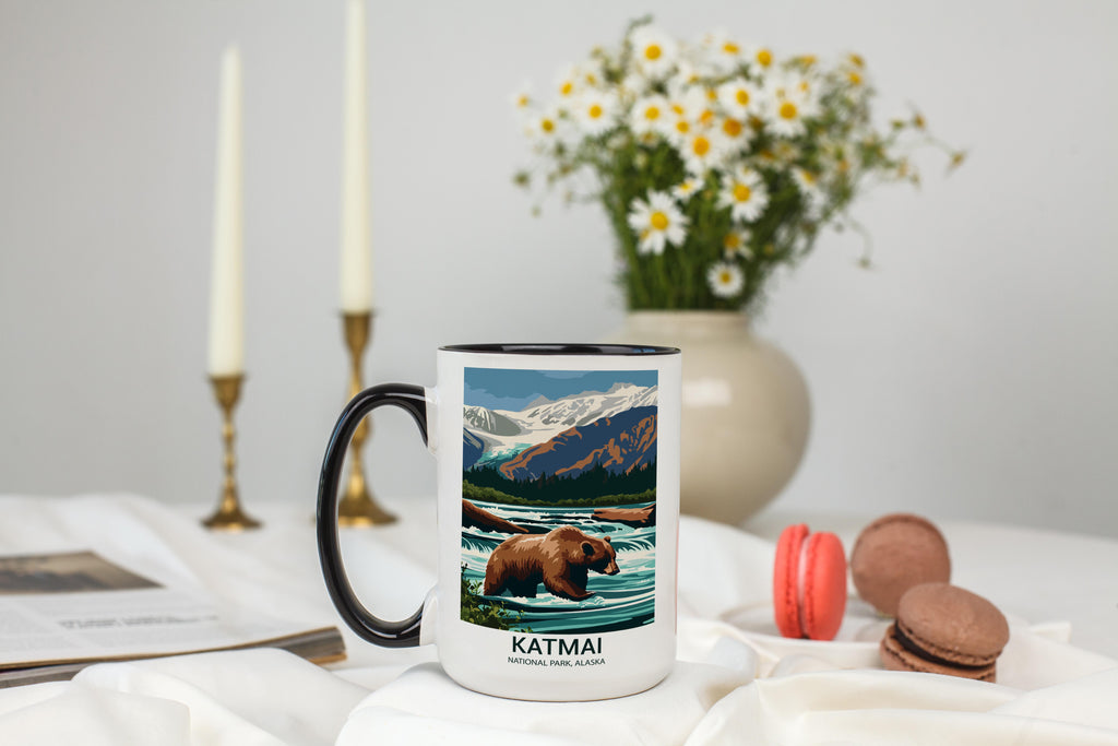 Katmai - Alaska - US National Park Tourism Mug