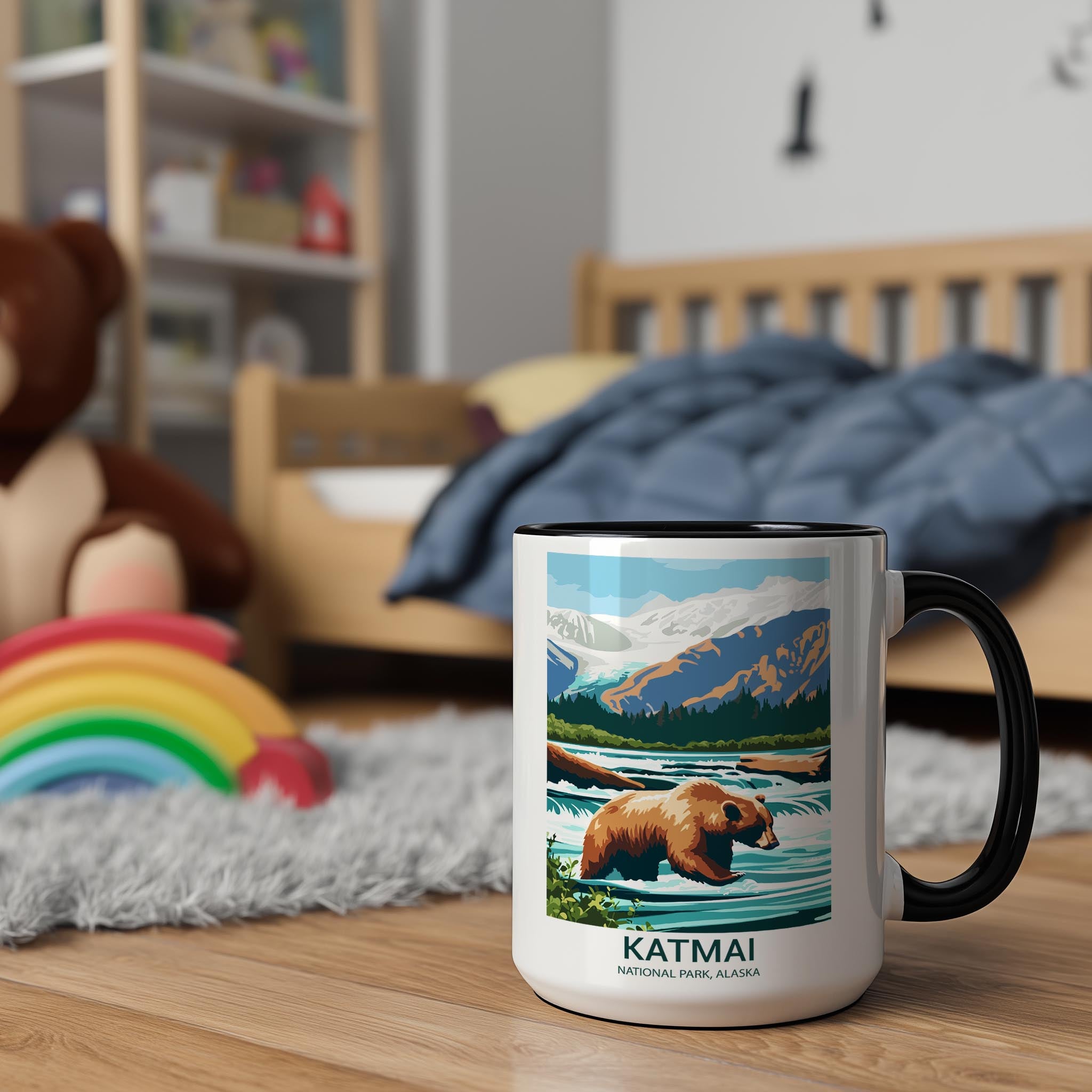 Katmai - Alaska - US National Park Tourism Mug