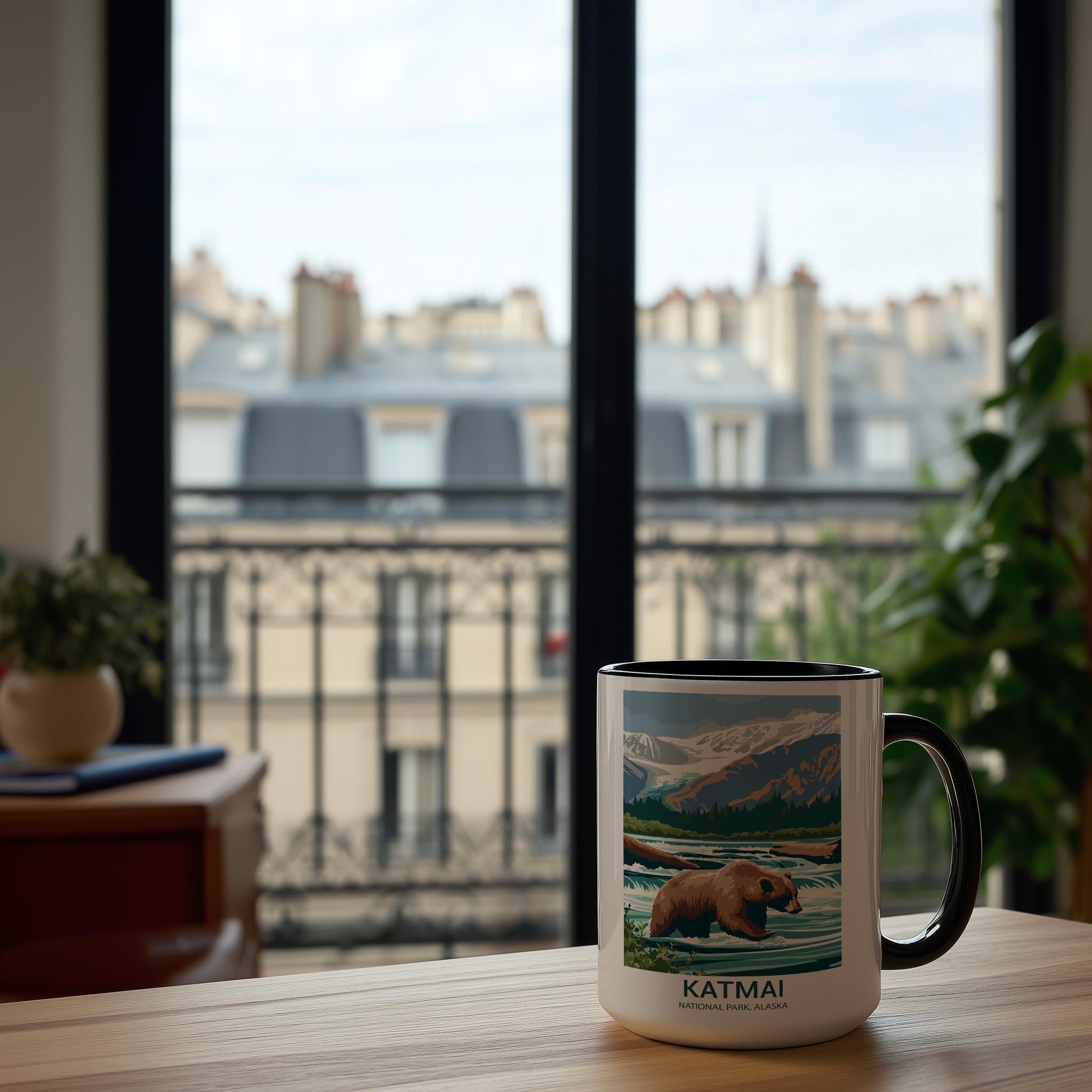 Katmai - Alaska - US National Park Tourism Mug