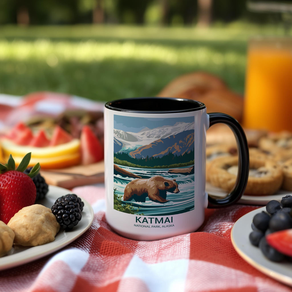 Katmai - Alaska - US National Park Tourism Mug