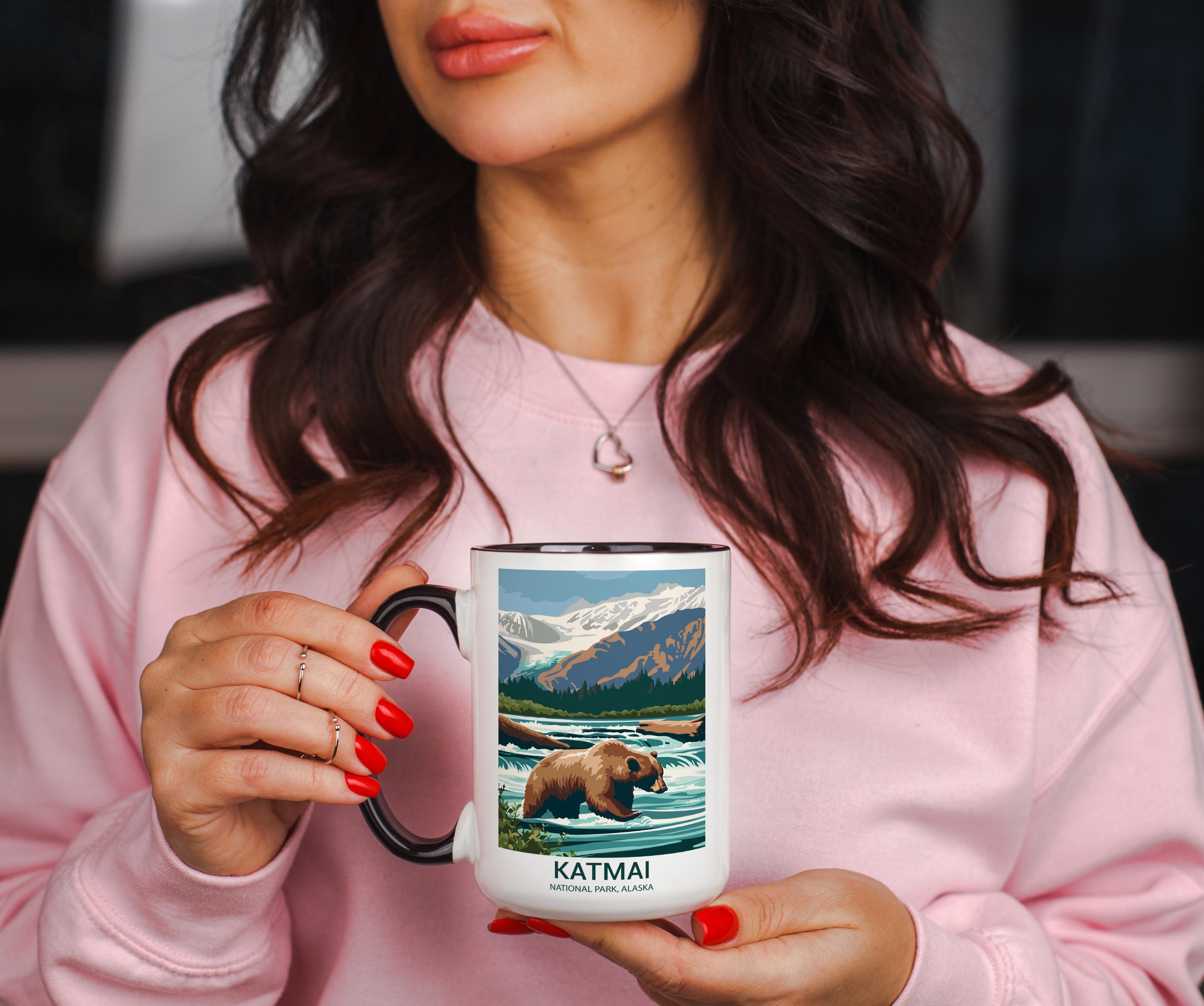 Katmai - Alaska - US National Park Tourism Mug