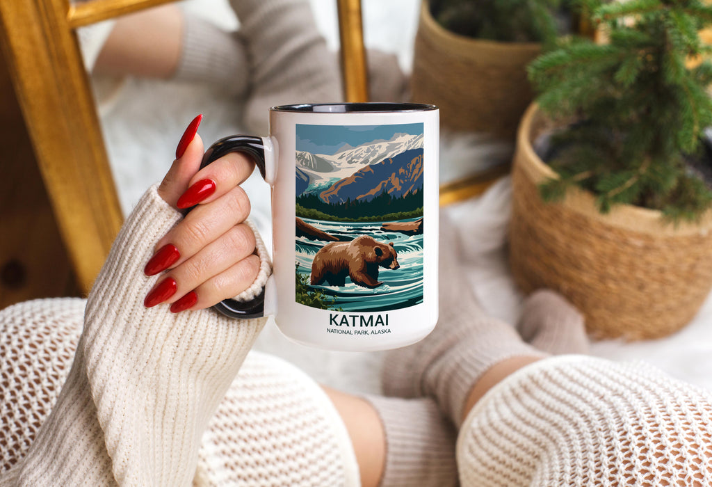 Katmai - Alaska - US National Park Tourism Mug