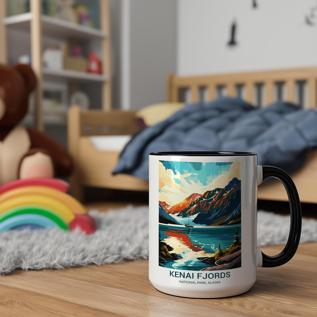 Kenai Fjords - Alaska - US National Park Tourism Mug