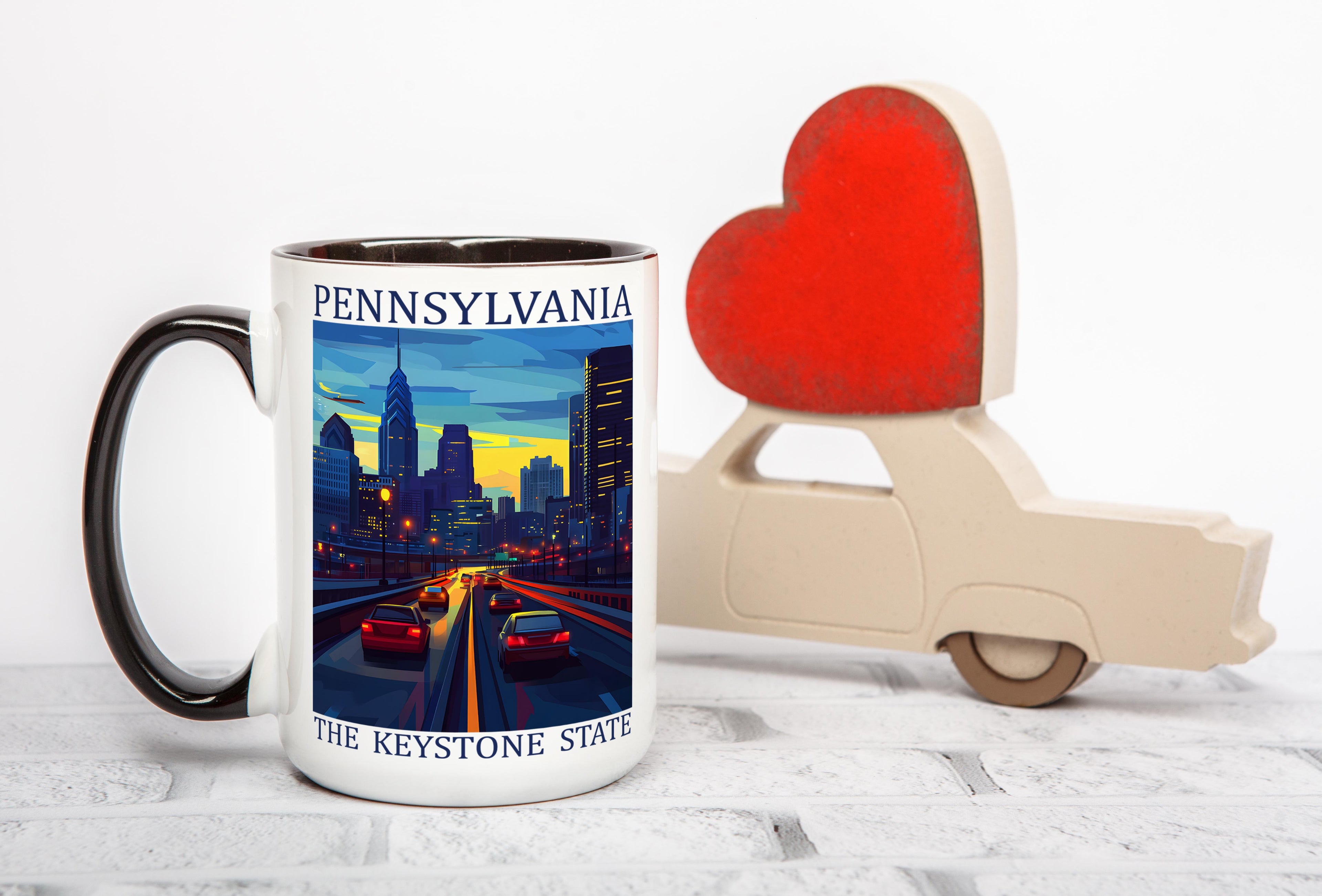 Pennsylvania - US State Pride Mug