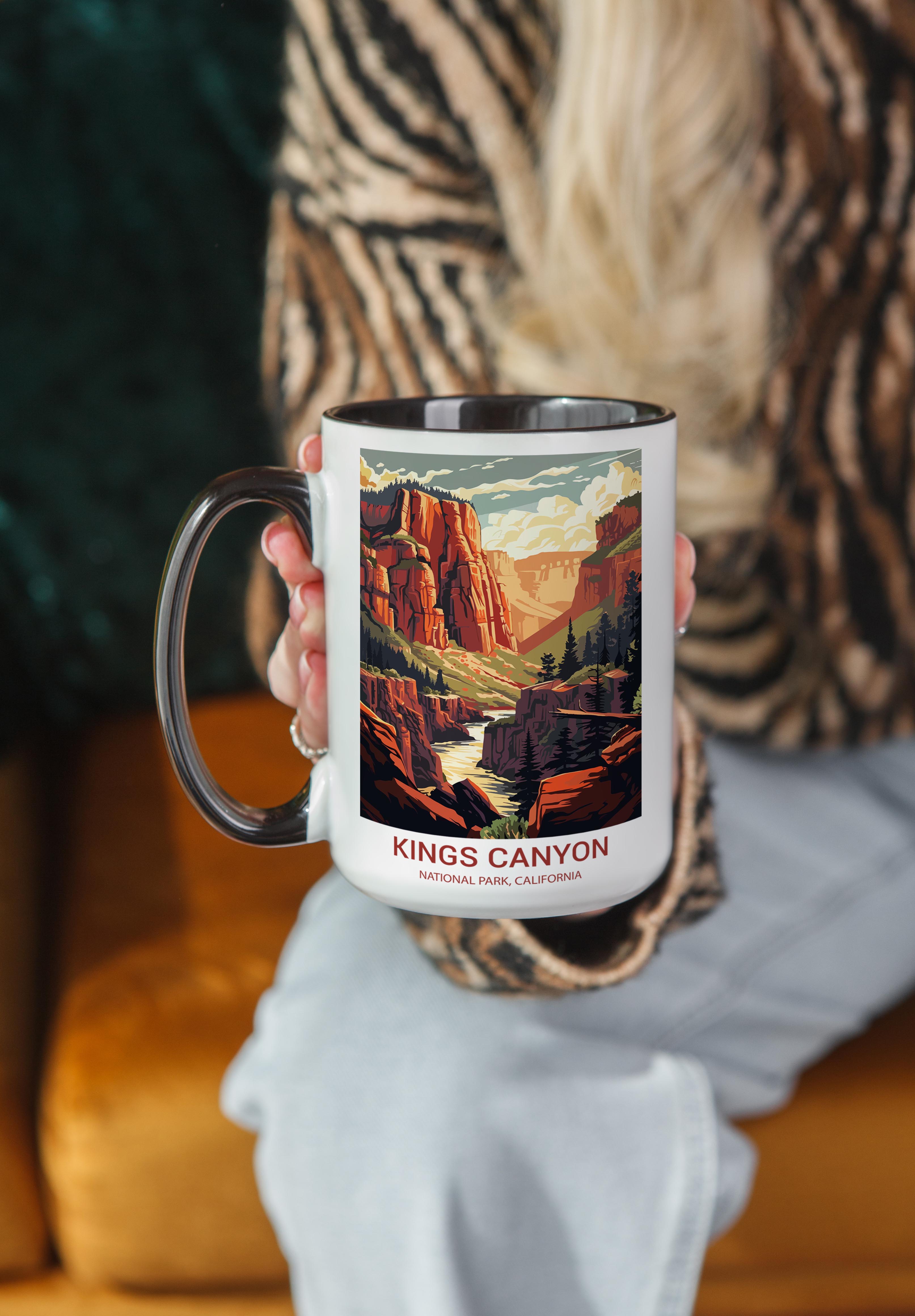 Kings Canyon - California - US National Park Tourism Mug