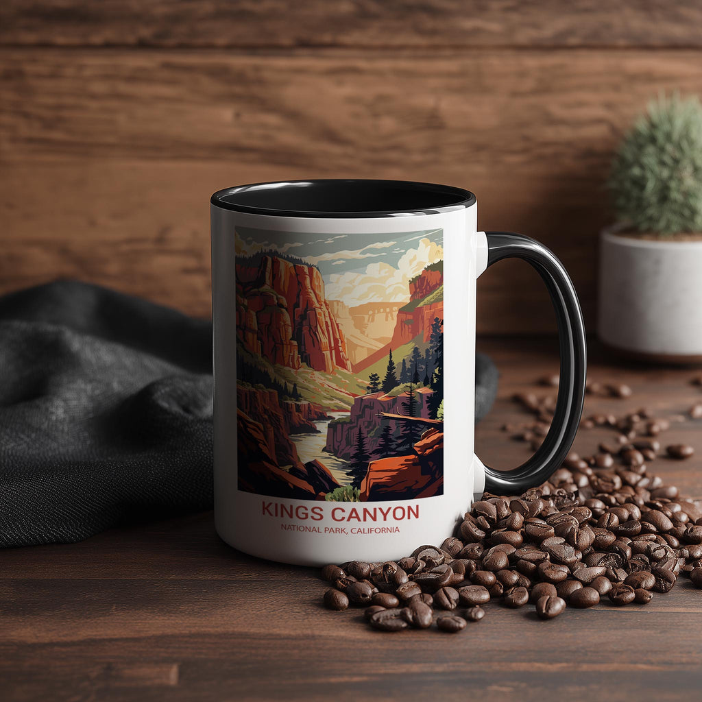 Kings Canyon - California - US National Park Tourism Mug