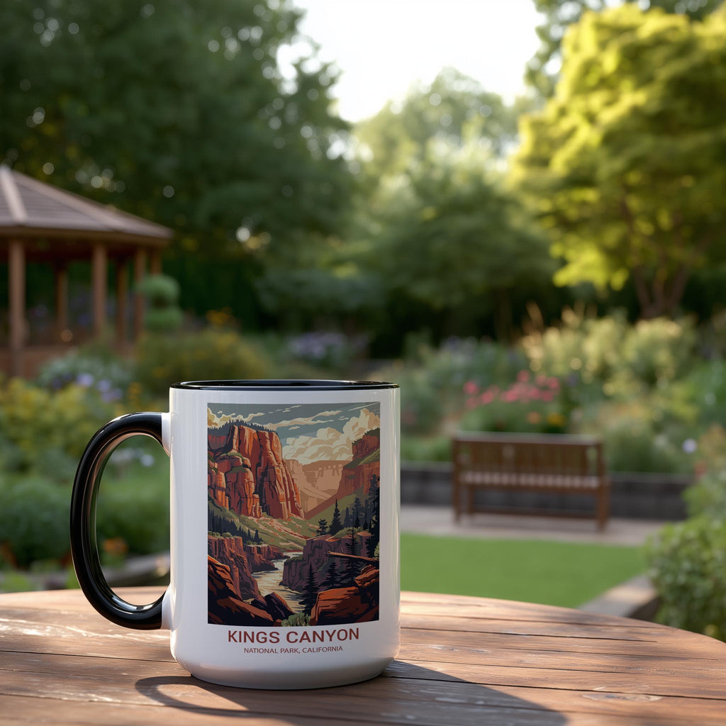 Kings Canyon - California - US National Park Tourism Mug