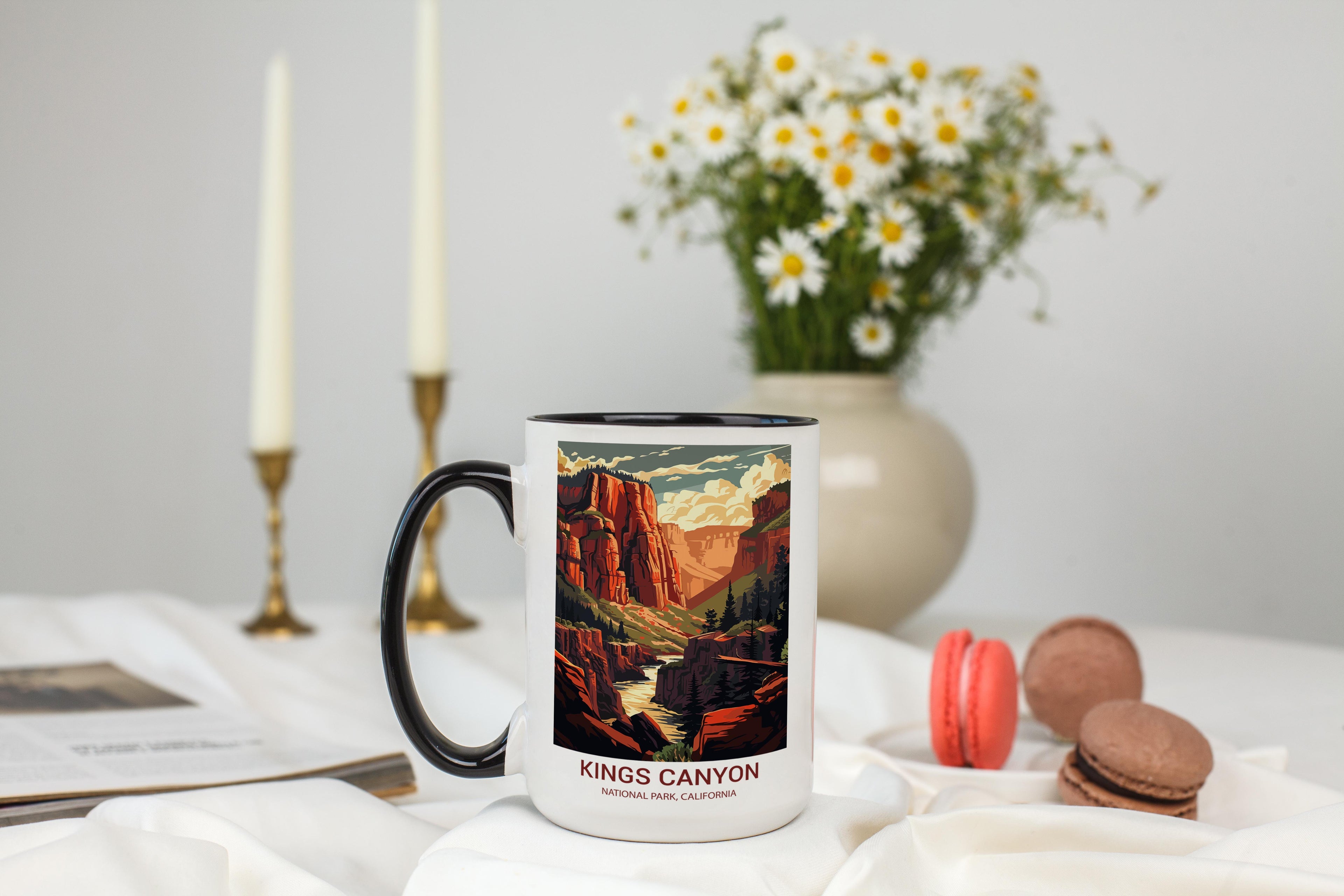 Kings Canyon - California - US National Park Tourism Mug