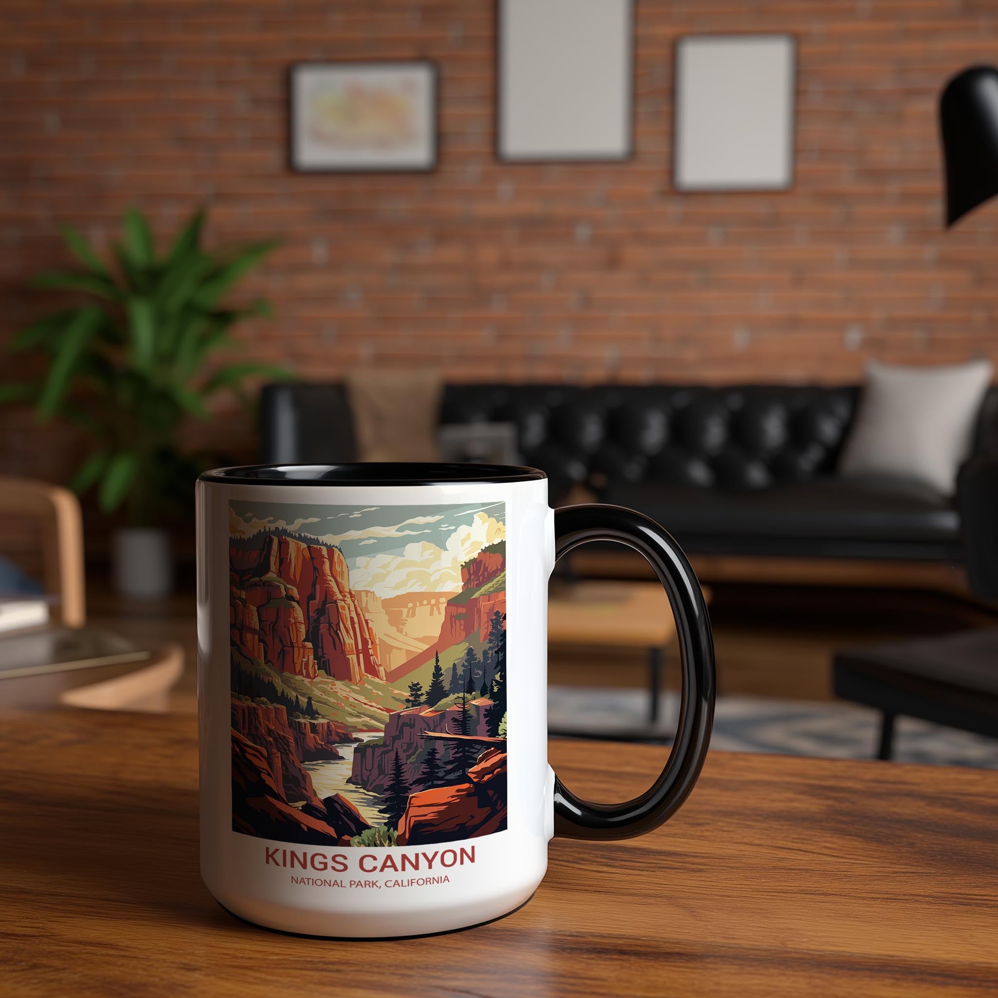 Kings Canyon - California - US National Park Tourism Mug