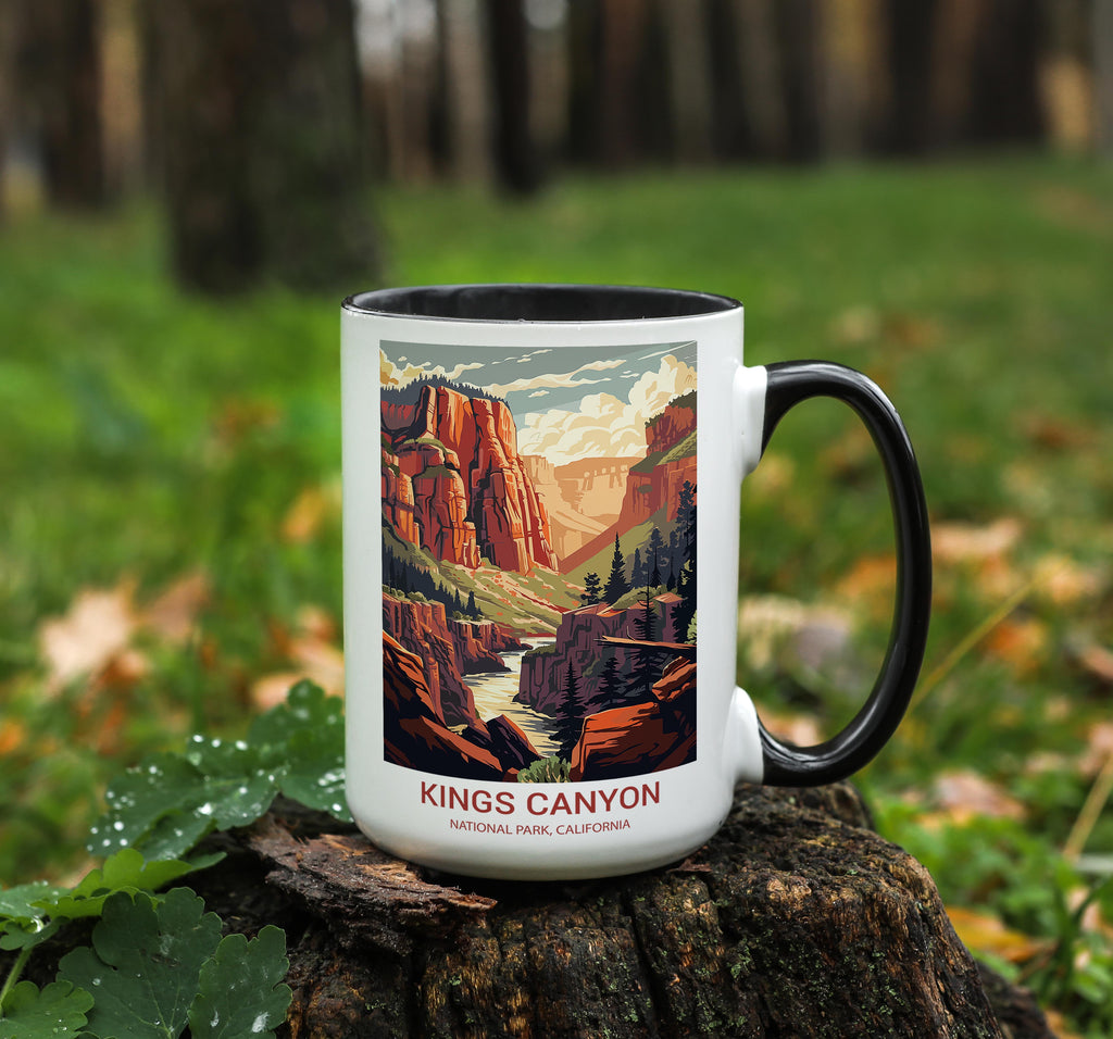 Kings Canyon - California - US National Park Tourism Mug