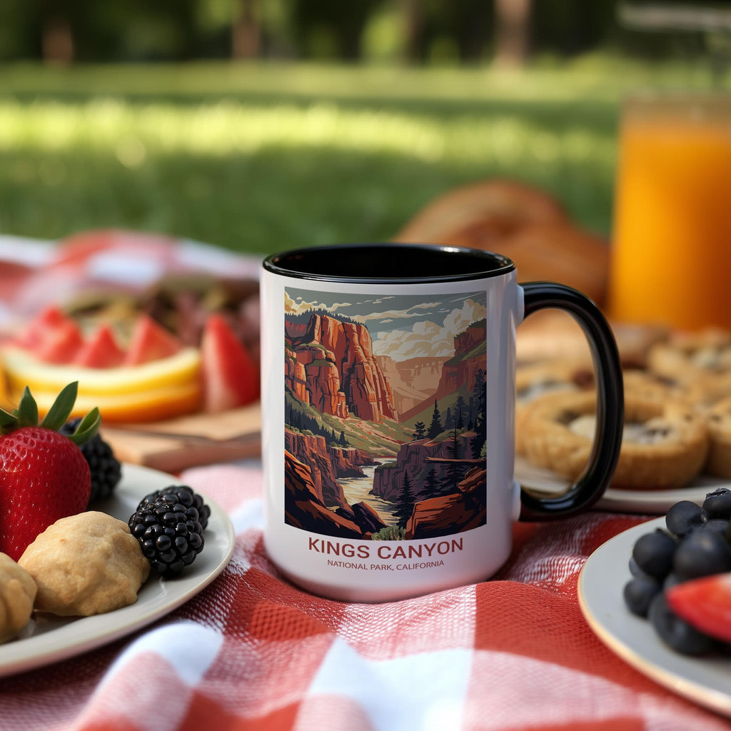 Kings Canyon - California - US National Park Tourism Mug