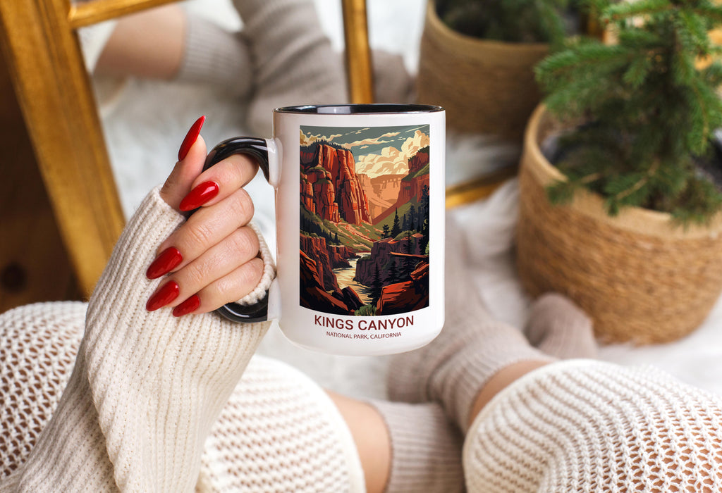 Kings Canyon - California - US National Park Tourism Mug