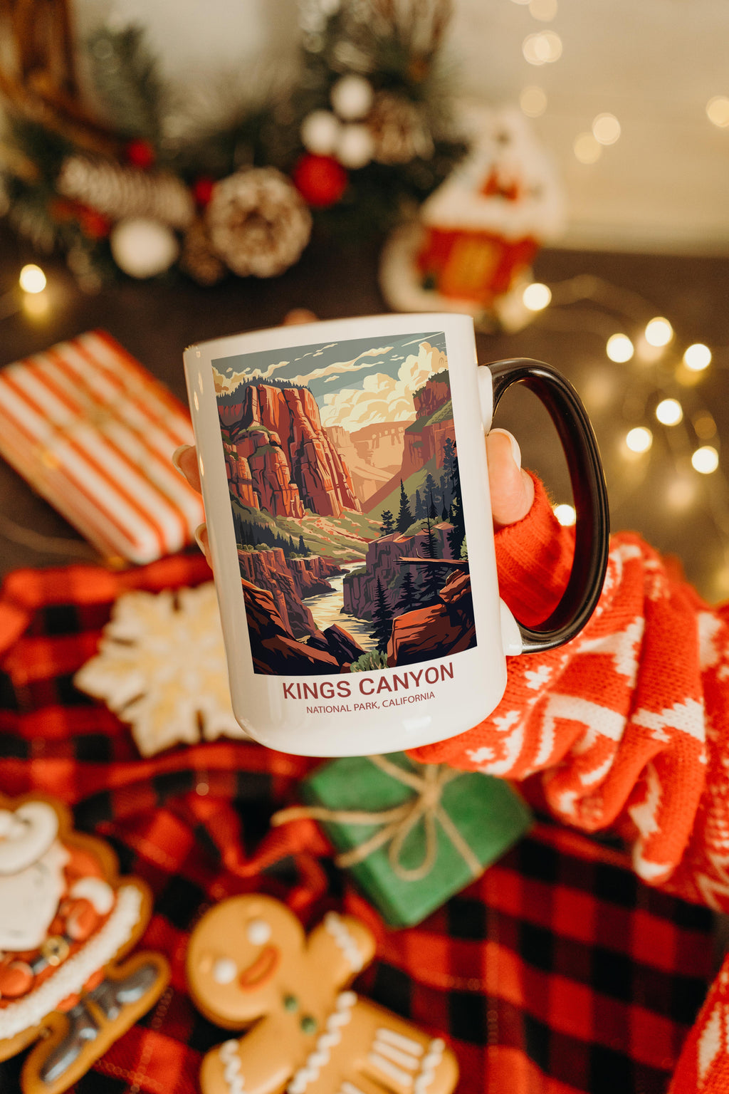 Kings Canyon - California - US National Park Tourism Mug