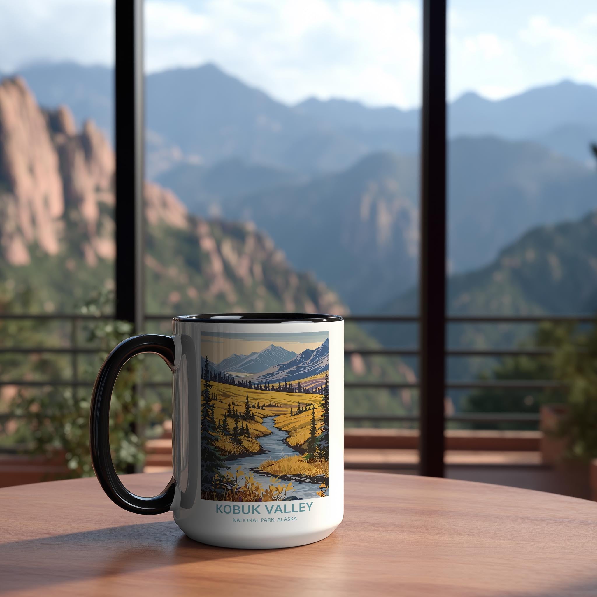 Kobuk Valley - Alaska - US National Park Tourism Mug