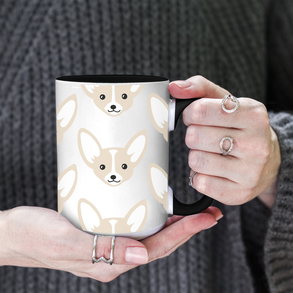 Chihuahua Dog Doodle Design 15oz Mug