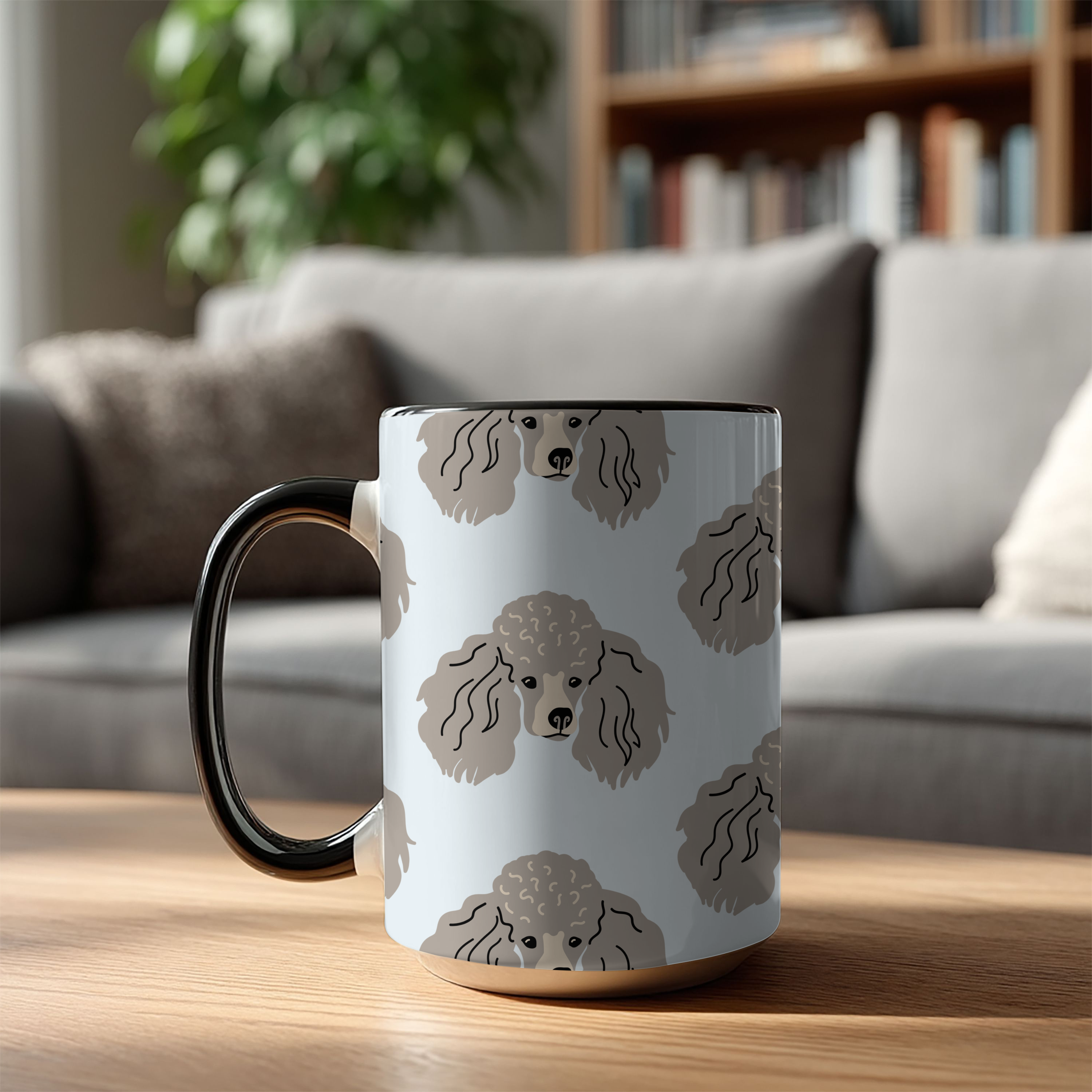 Poodle Dog Doodle Design 15oz Mug