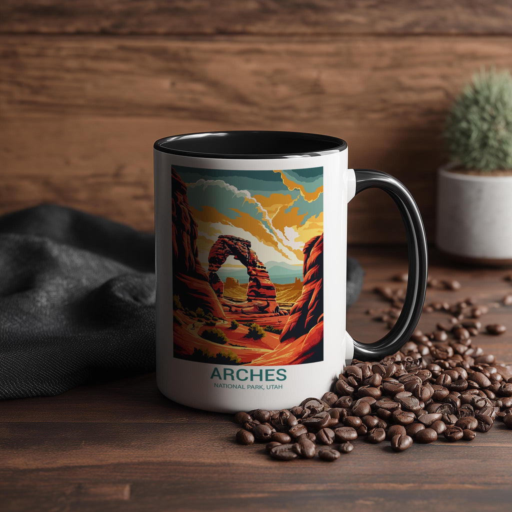 Arches - Utah - US National Park Tourism Mug