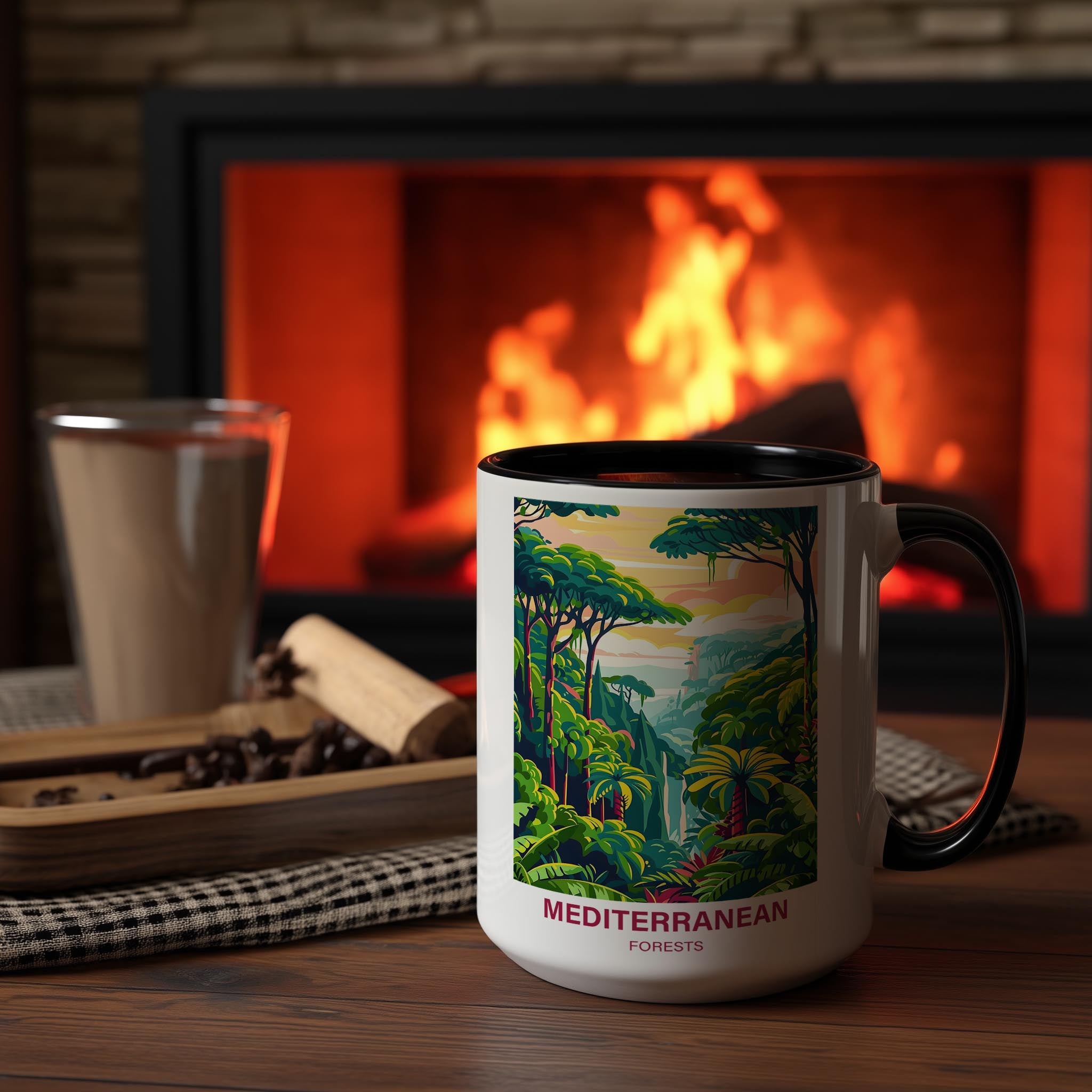 Mediterranean Forests - Forests of the World Mug
