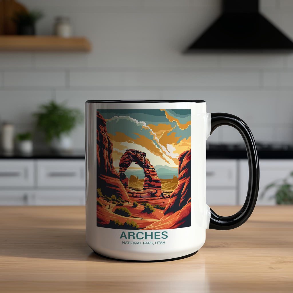 Arches - Utah - US National Park Tourism Mug