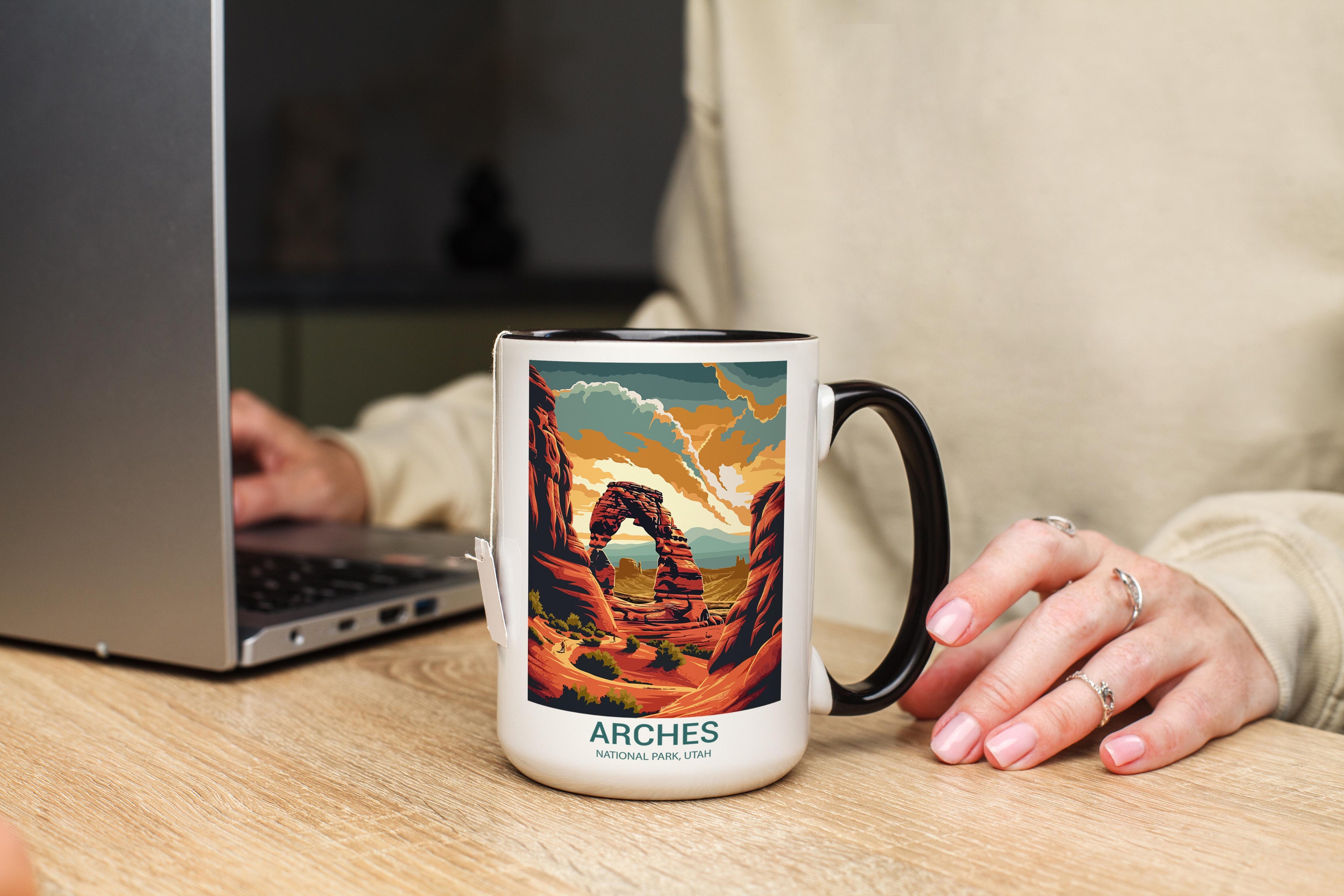 Arches - Utah - US National Park Tourism Mug