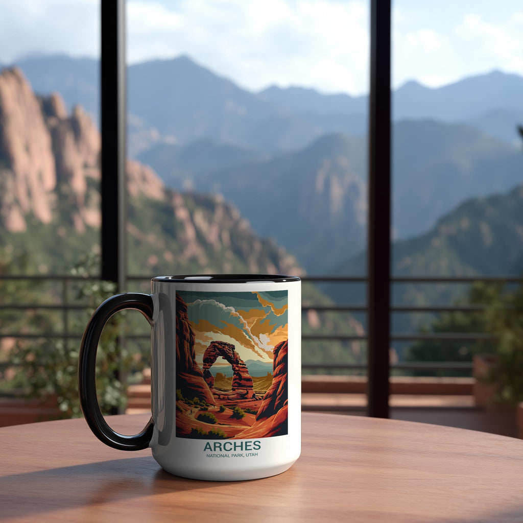 Arches - Utah - US National Park Tourism Mug