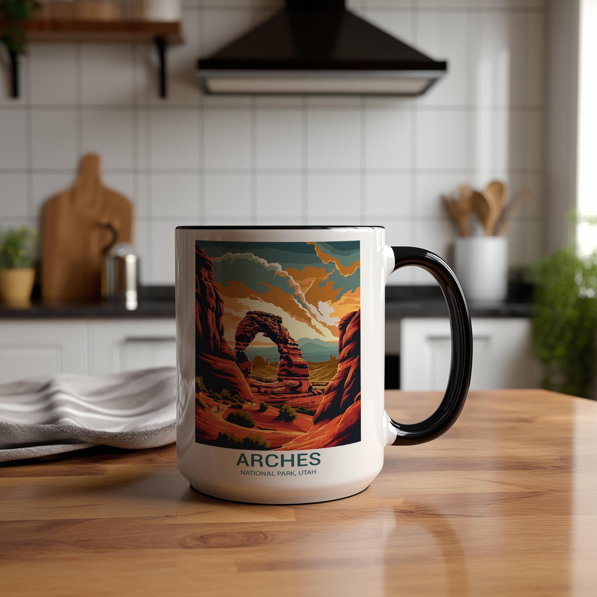 Arches - Utah - US National Park Tourism Mug