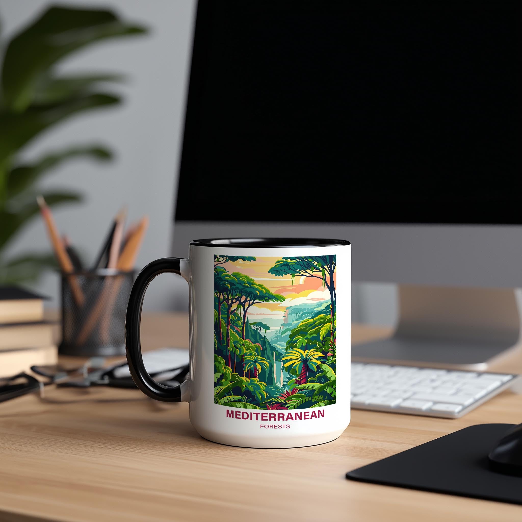 Mediterranean Forests - Forests of the World Mug