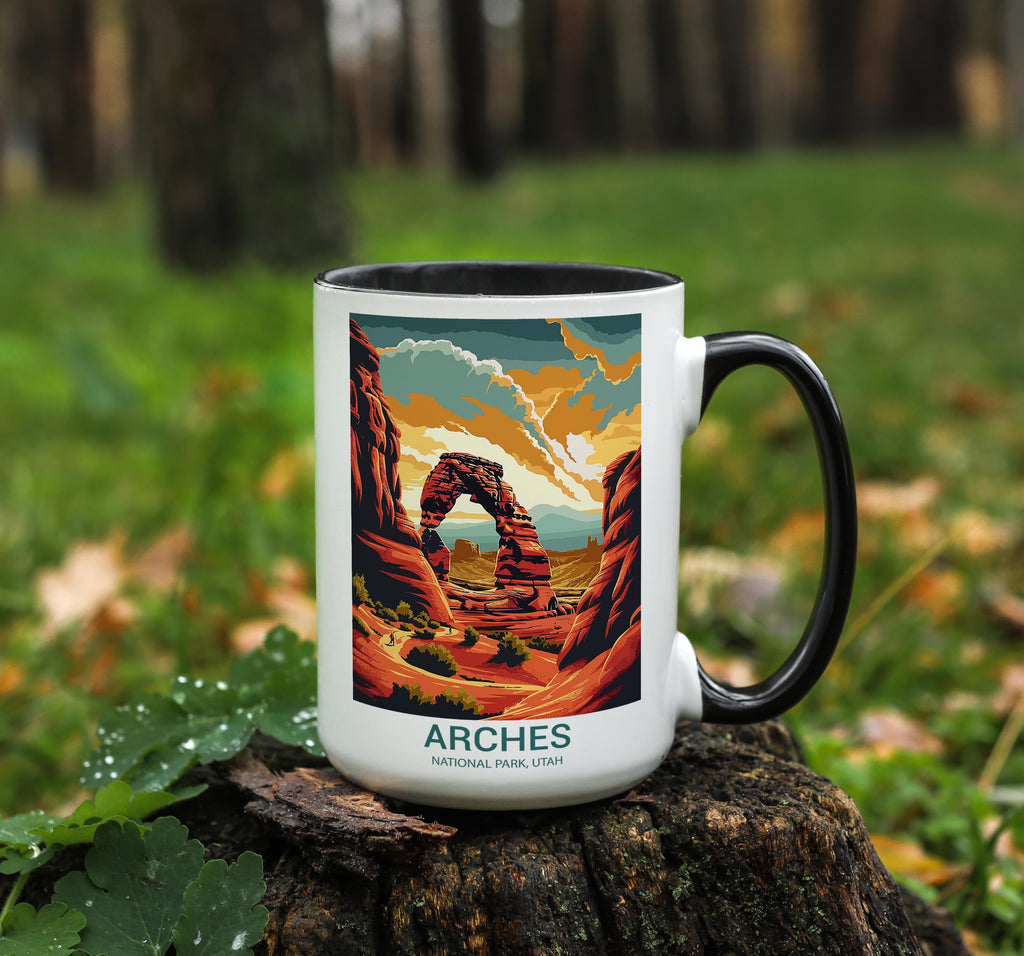 Arches - Utah - US National Park Tourism Mug