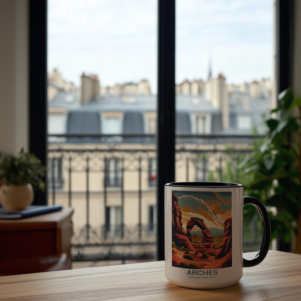 Arches - Utah - US National Park Tourism Mug