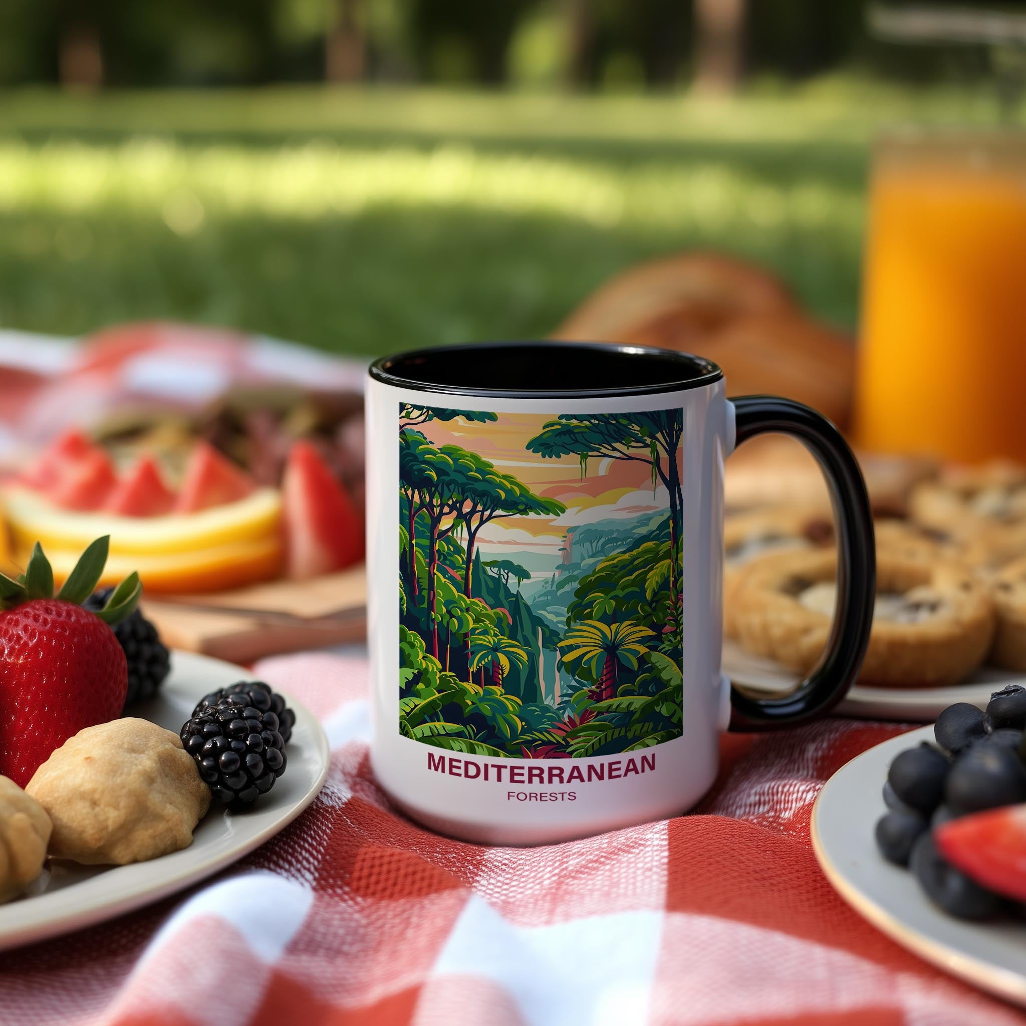 Mediterranean Forests - Forests of the World Mug