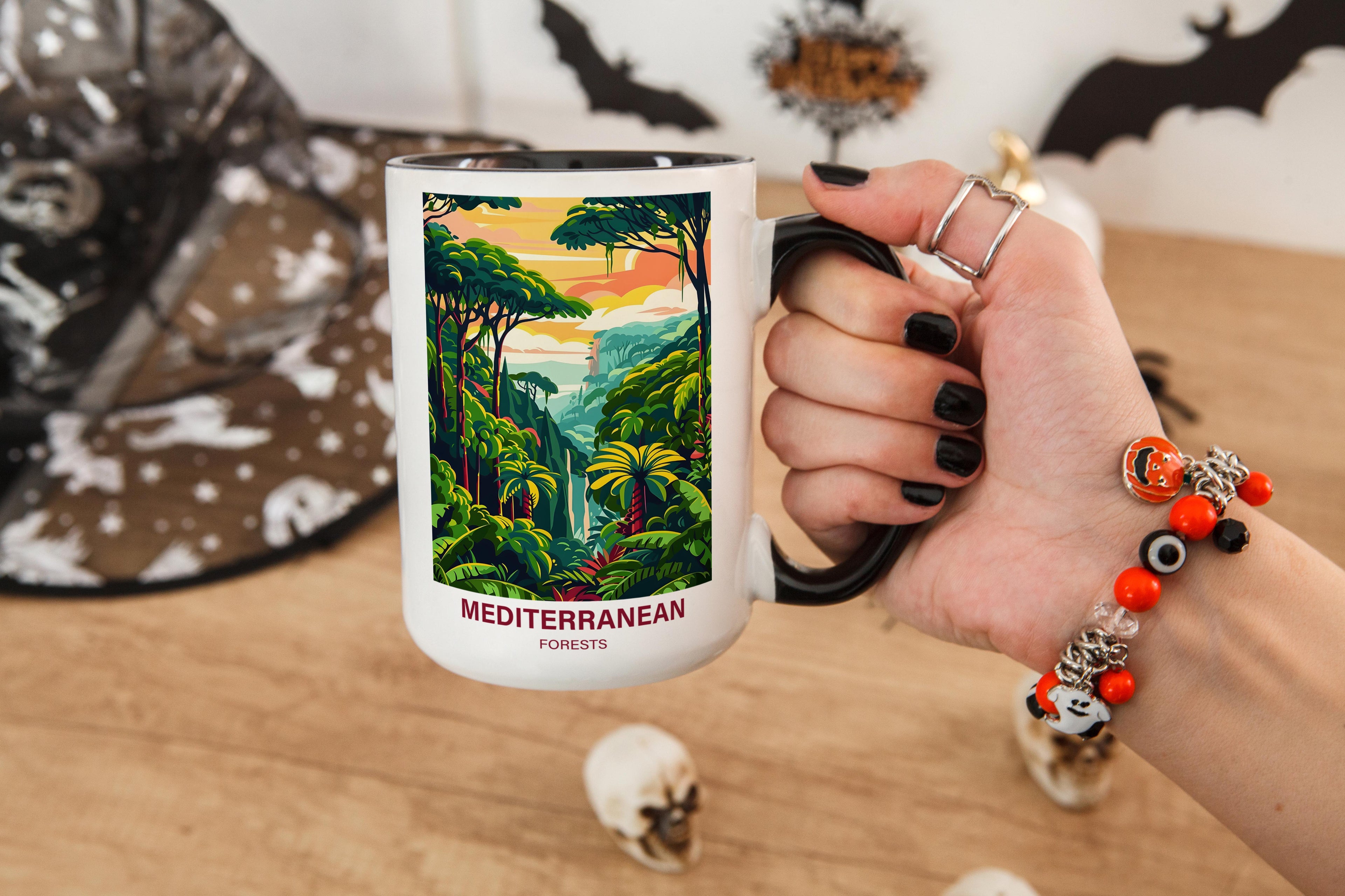 Mediterranean Forests - Forests of the World Mug